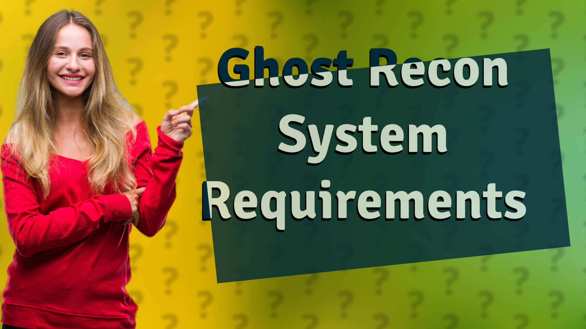 Ghost Recon System Requirements