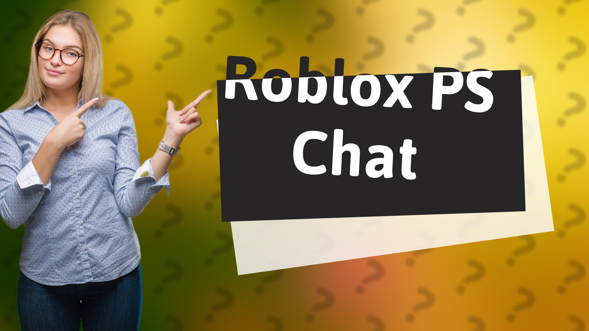 Roblox PS Chat