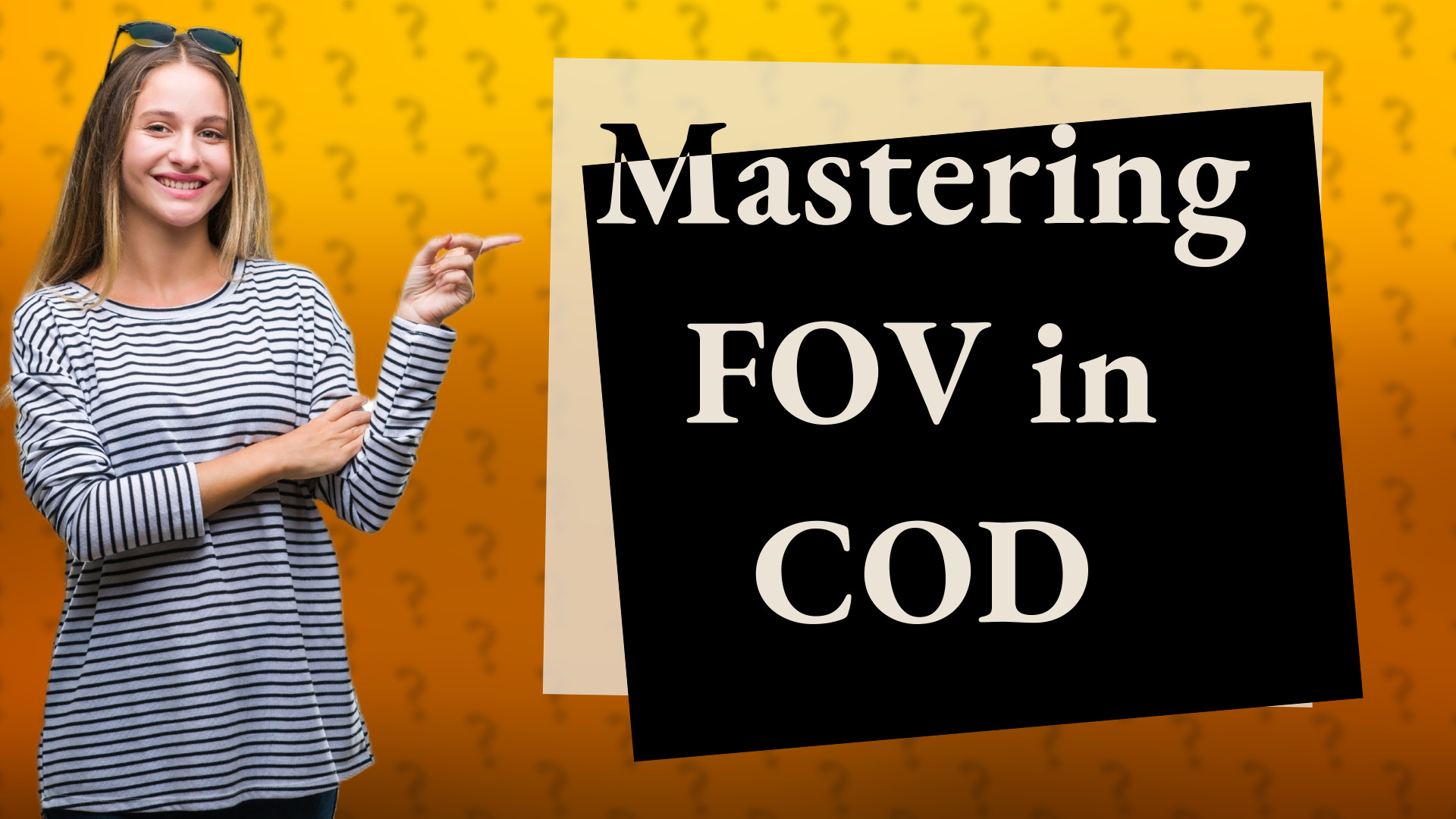 Mastering FOV in COD