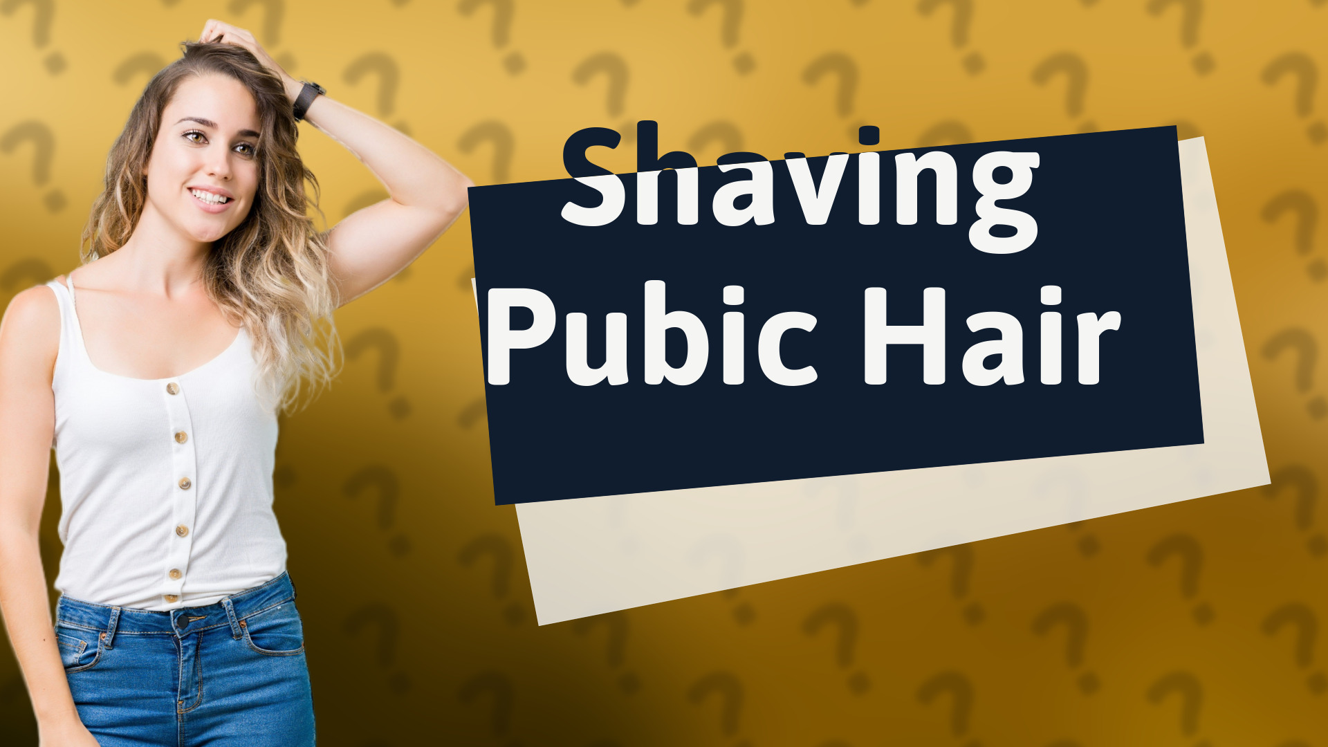 Shaving Pubic Hair