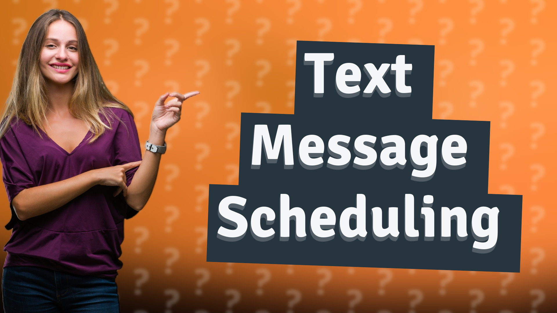 Text Message Scheduling