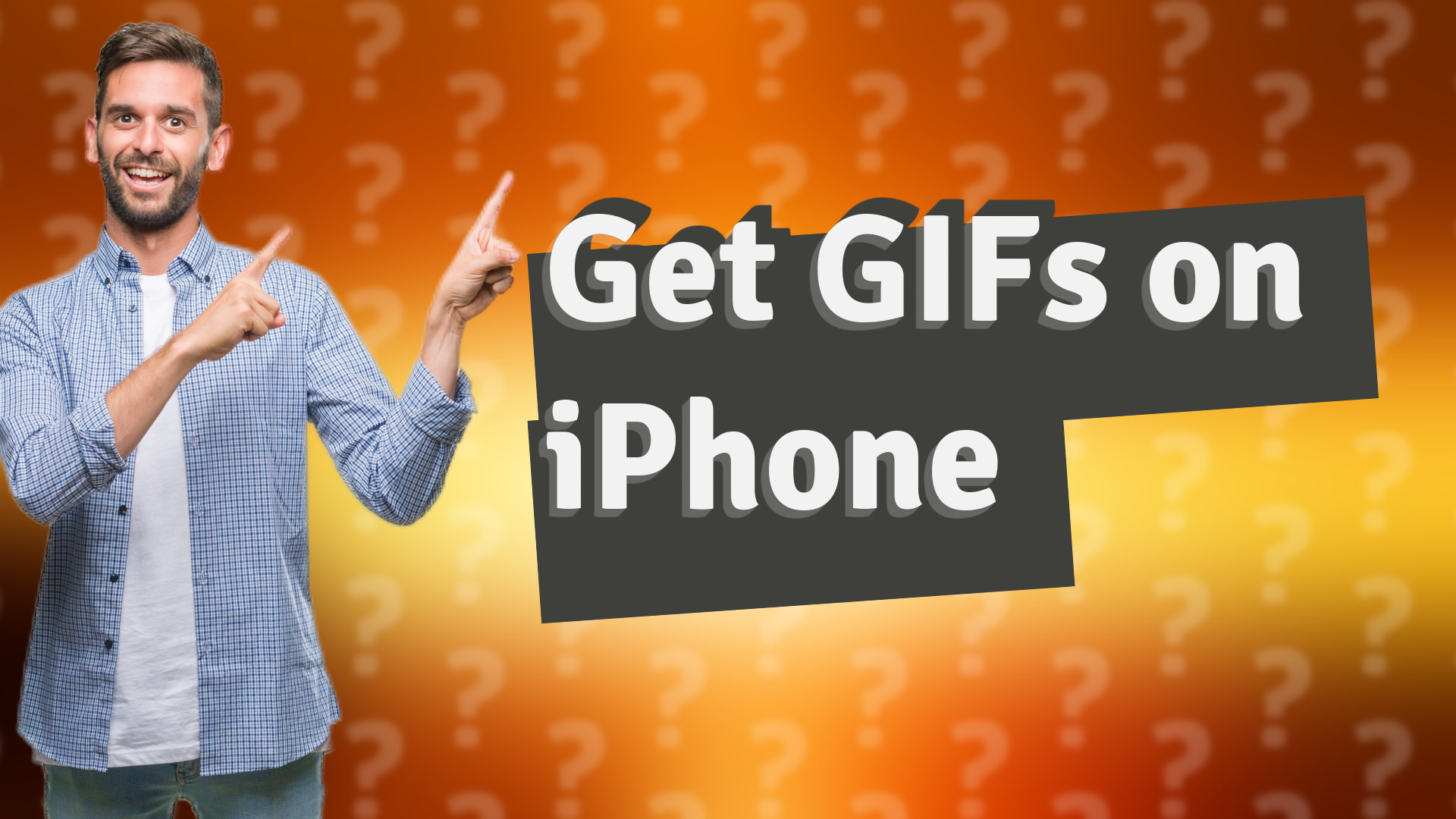 Get GIFs on iPhone