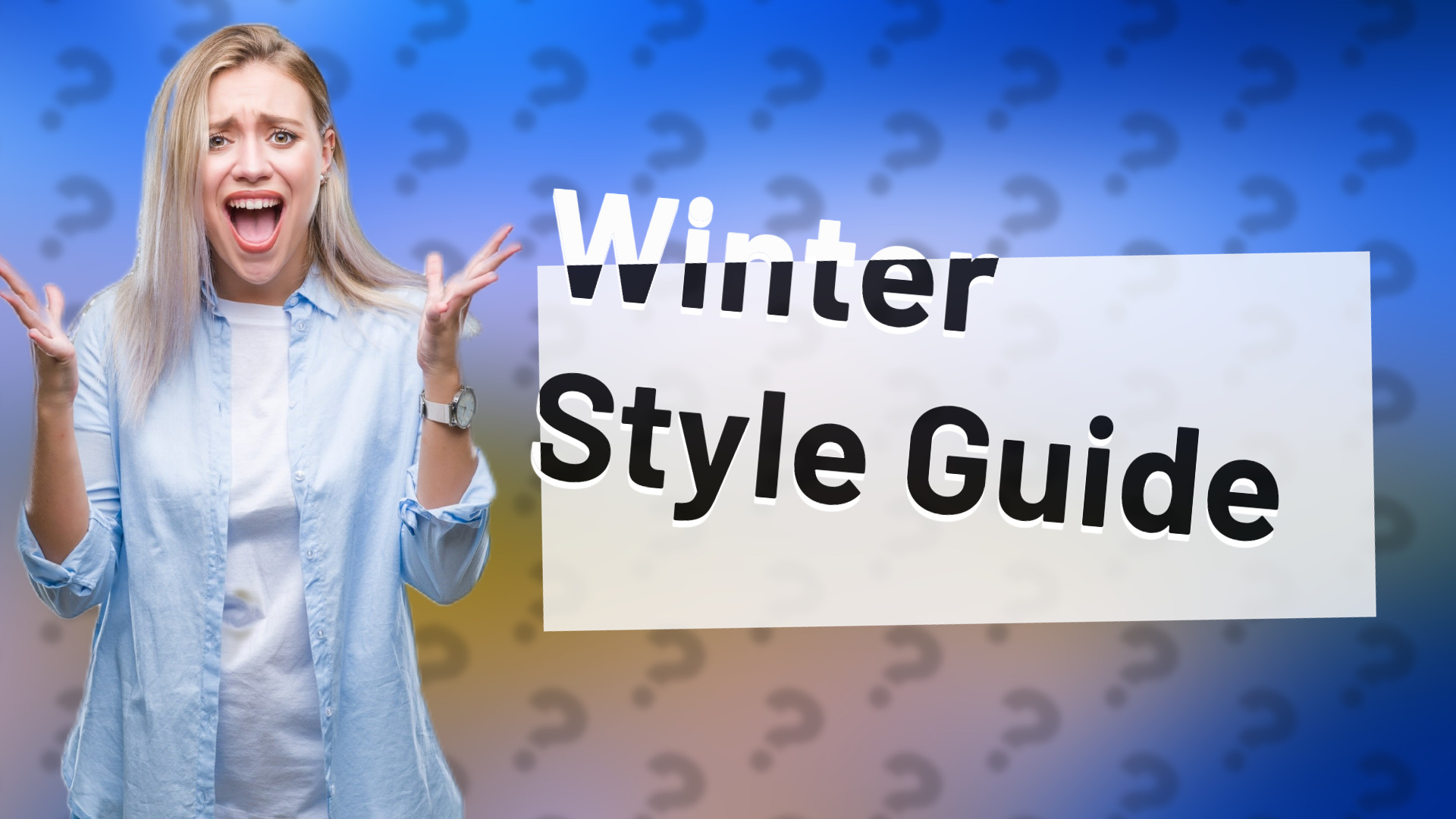 Winter Style Guide