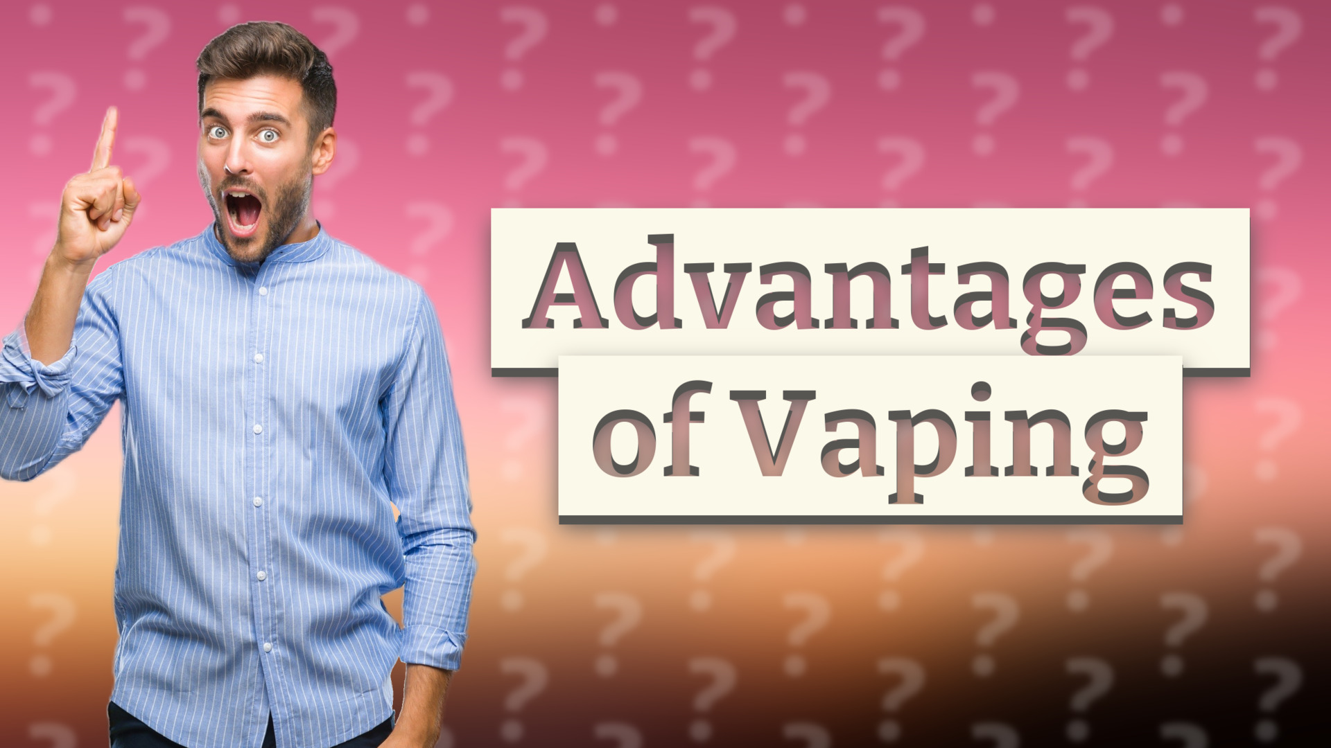Advantages of Vaping