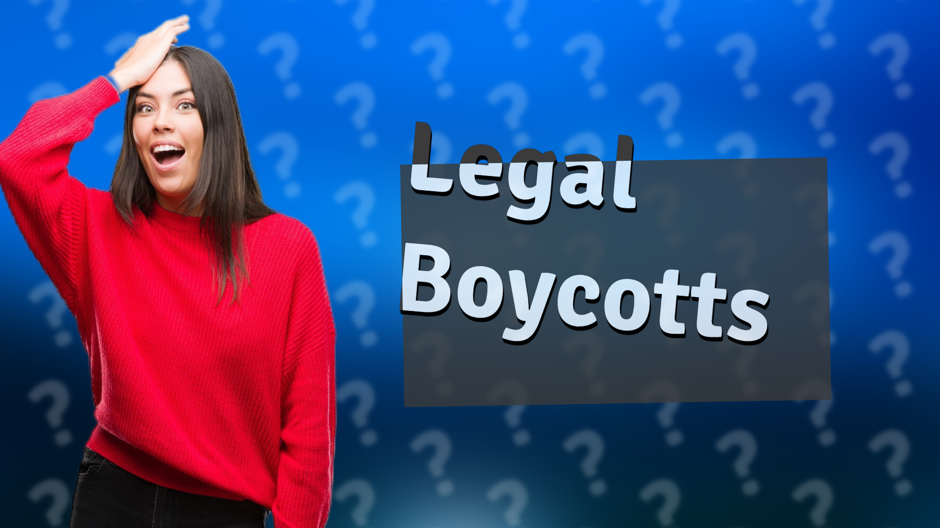 Legal Boycotts