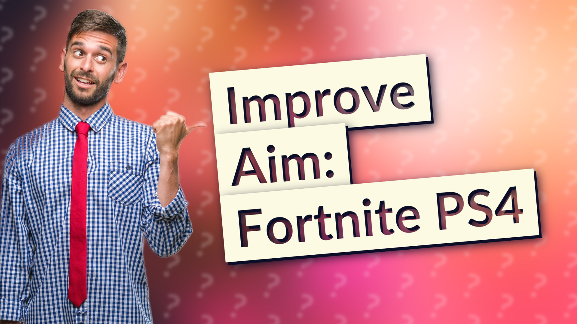 Improve Aim: Fortnite PS4