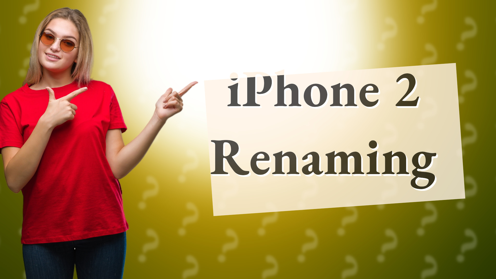 iPhone 2 Renaming