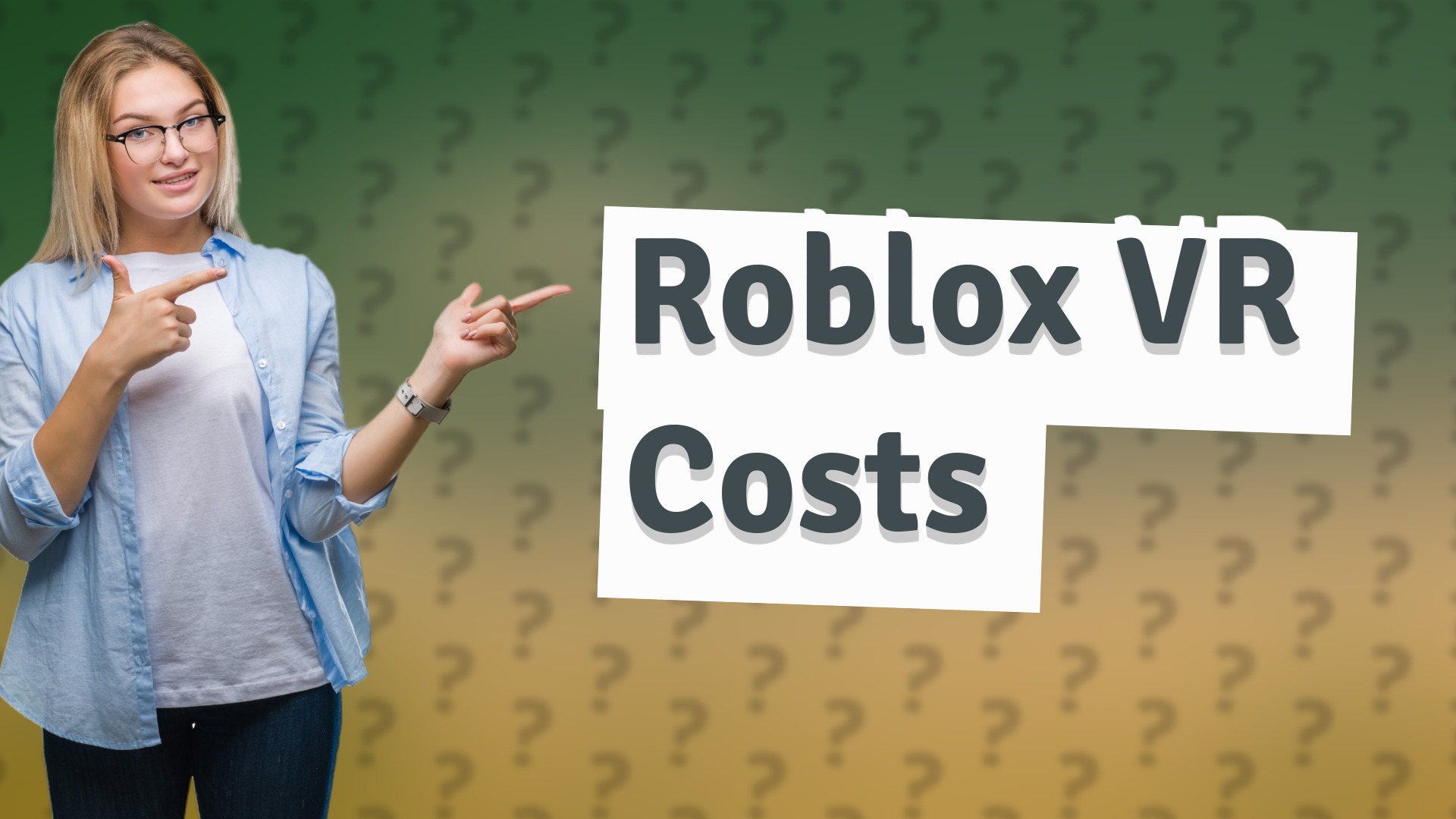Roblox VR Costs