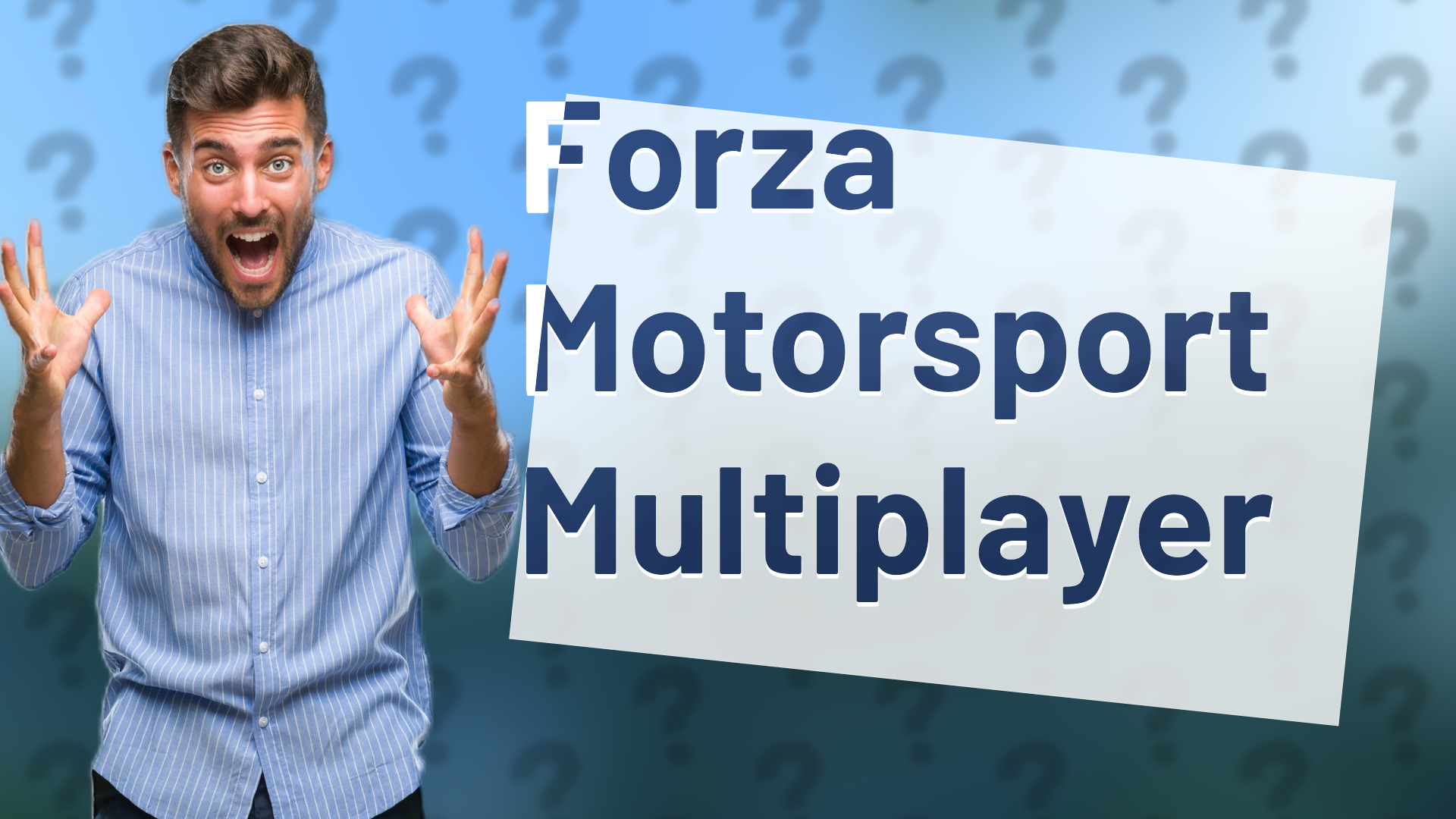 Forza Motorsport Multiplayer