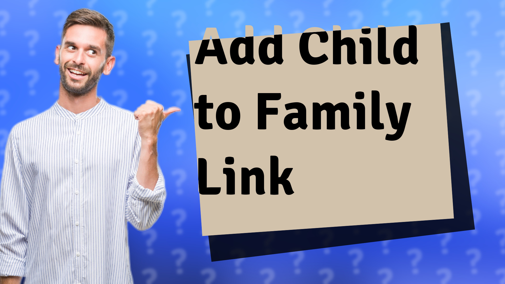 Add Child to Family Link