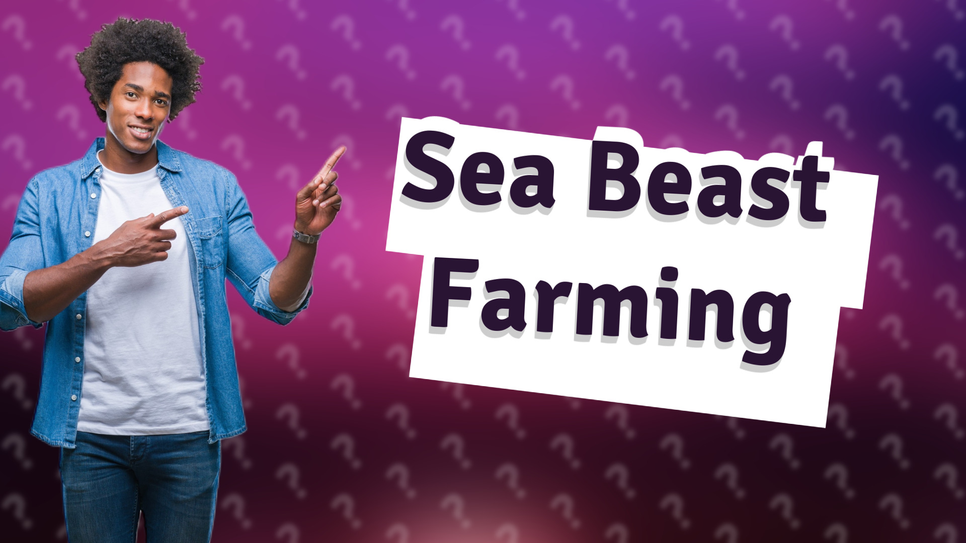 Sea Beast Farming