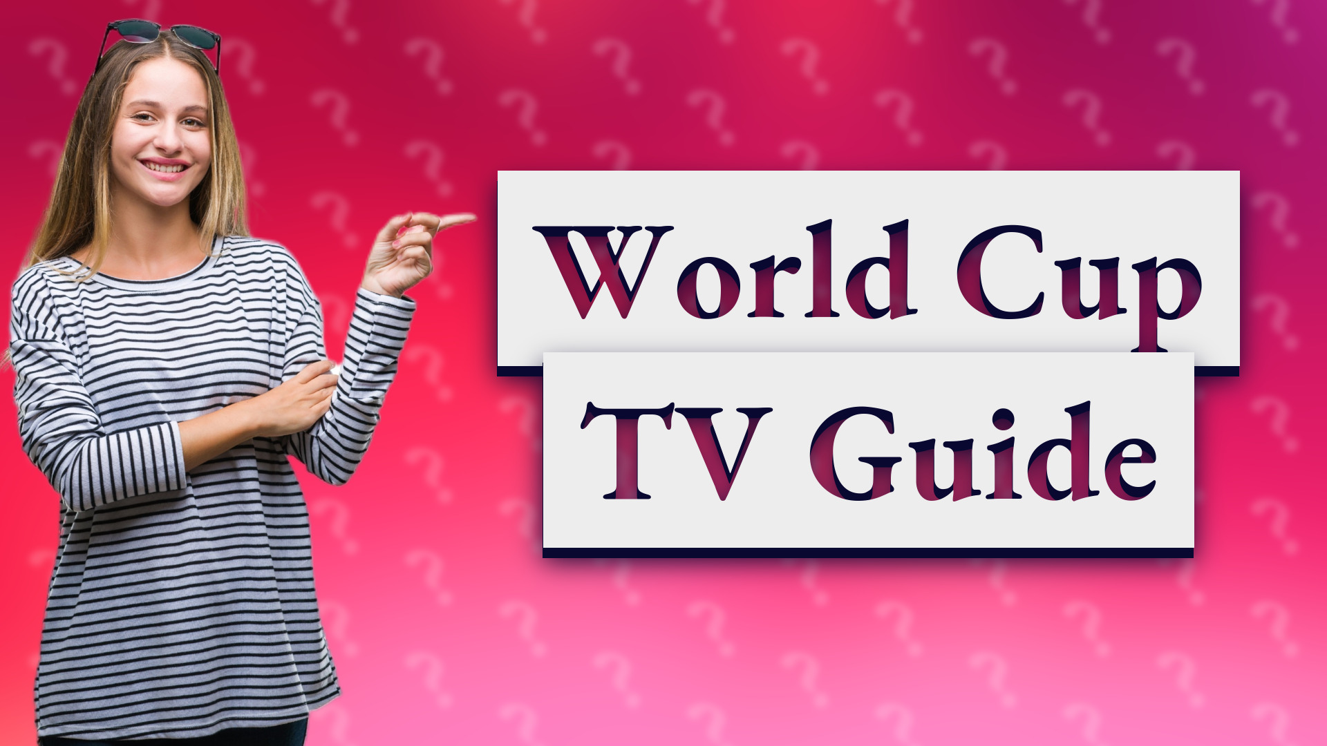 World Cup TV Guide