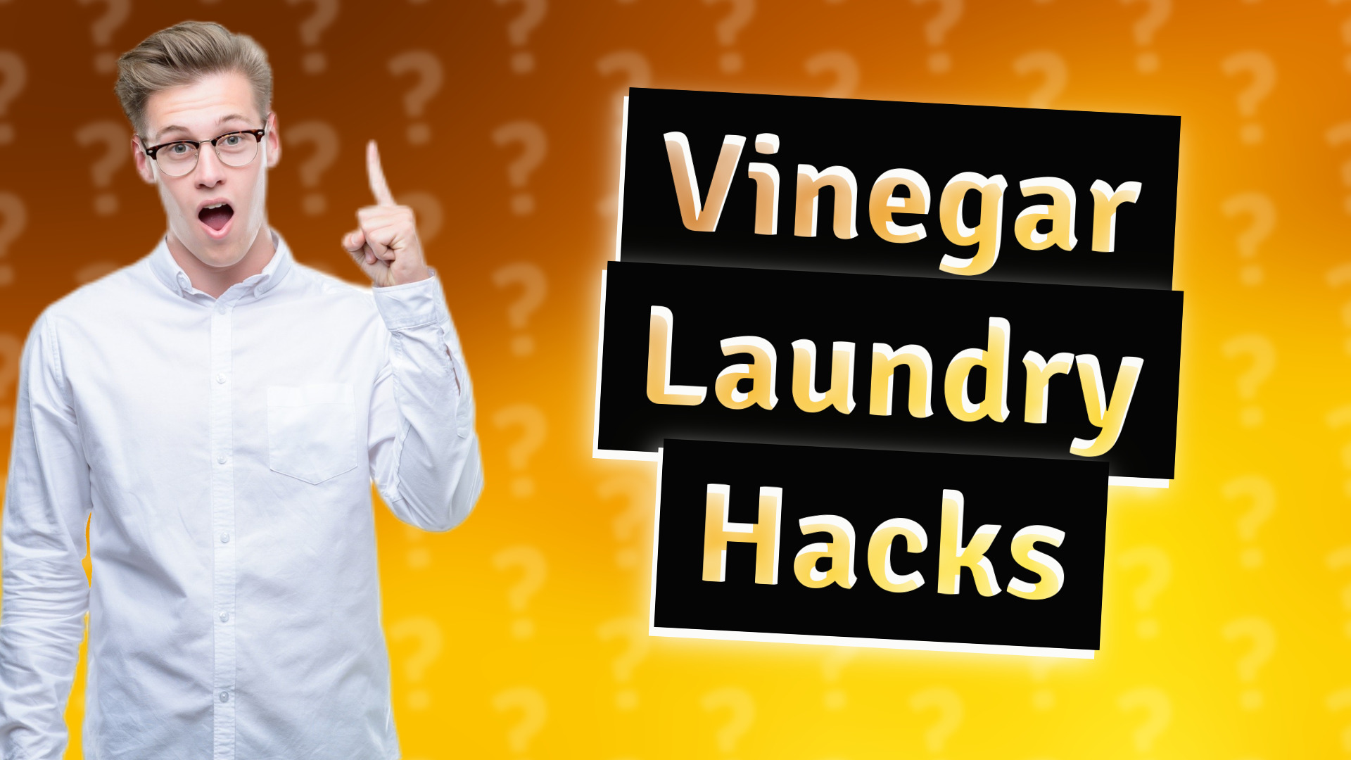 Vinegar Laundry Hacks