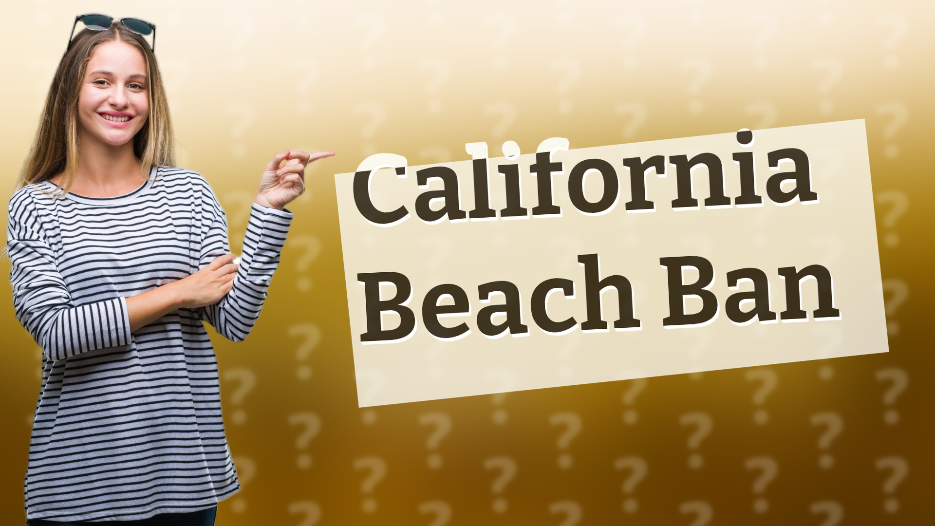 California Beach Ban