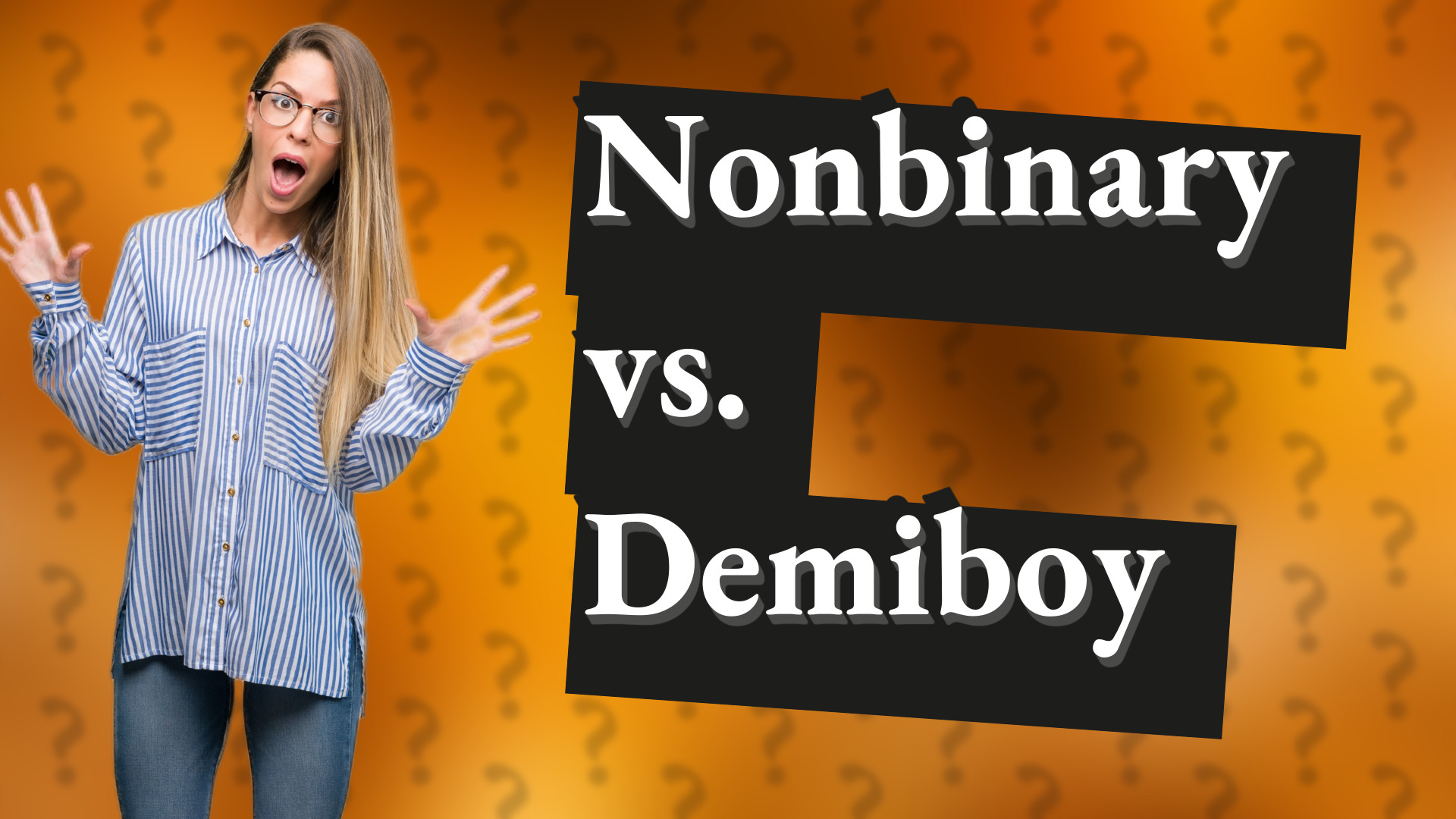Nonbinary vs. Demiboy