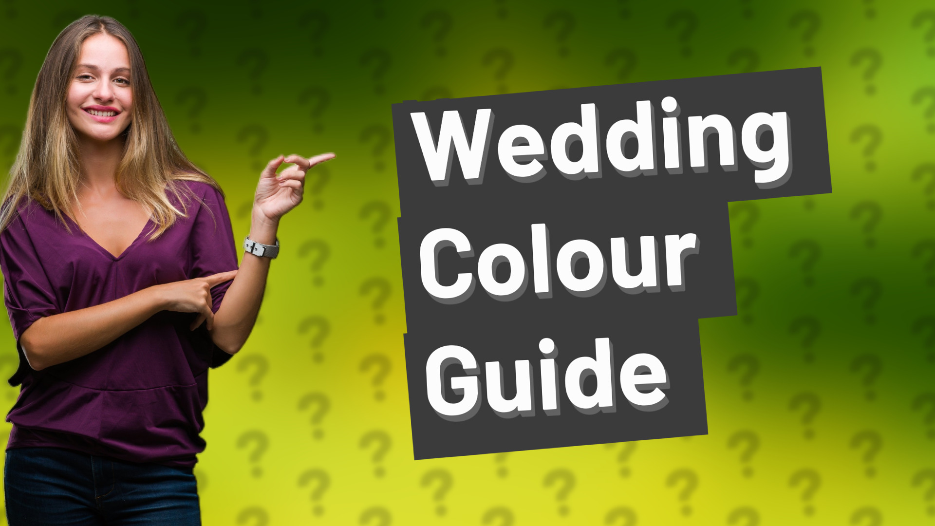 Wedding Colour Guide