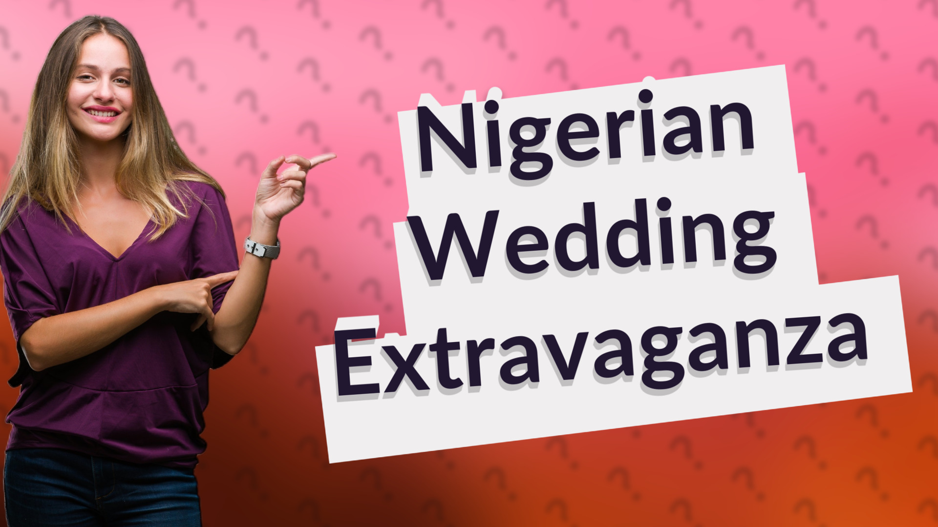 Nigerian Wedding Extravaganza