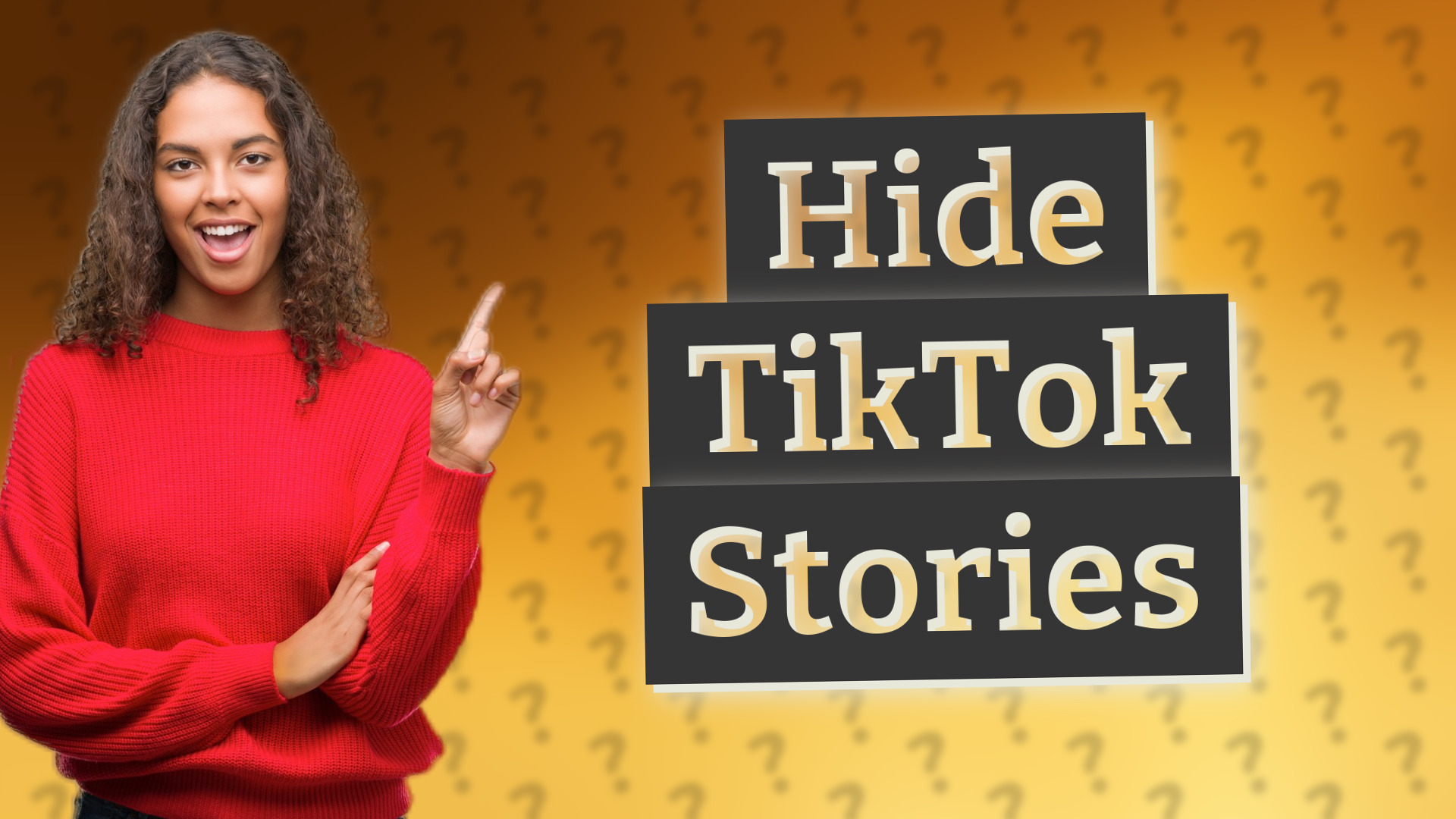 Hide TikTok Stories