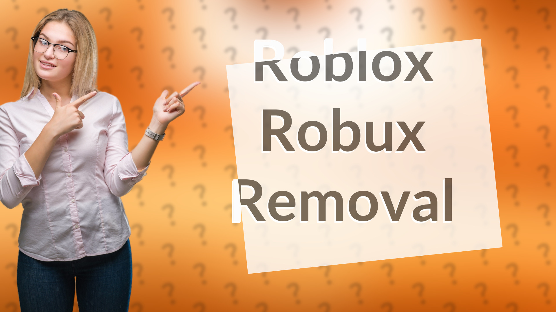 Roblox Robux Removal
