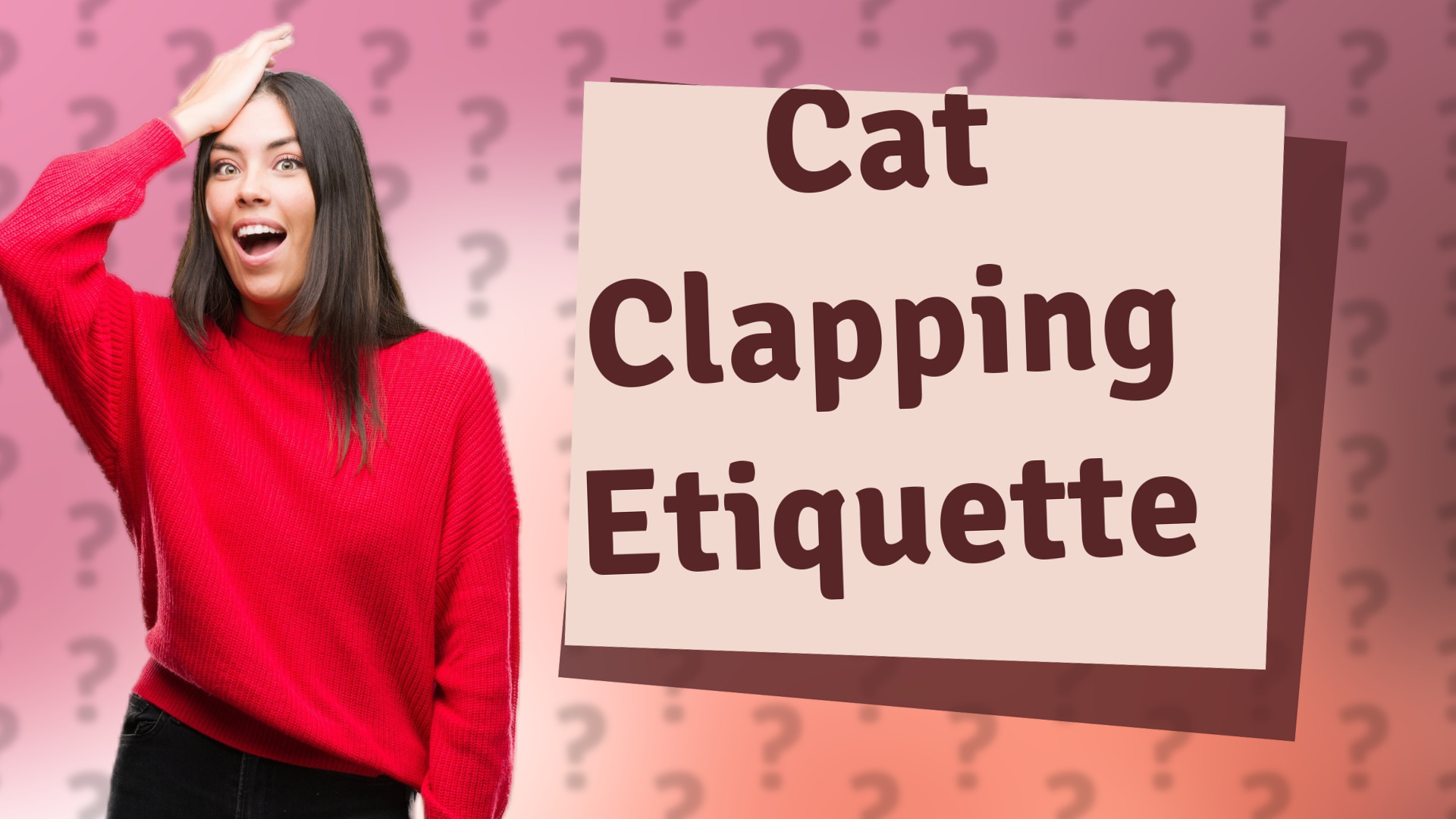 Cat Clapping Etiquette