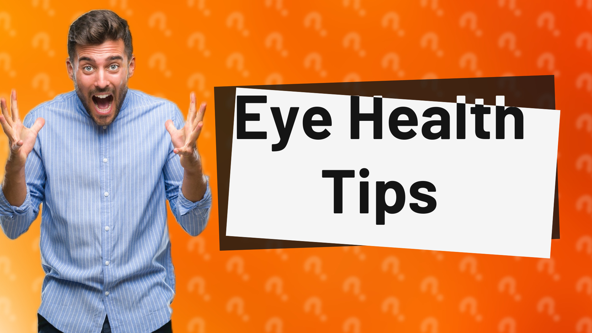Eye Health Tips