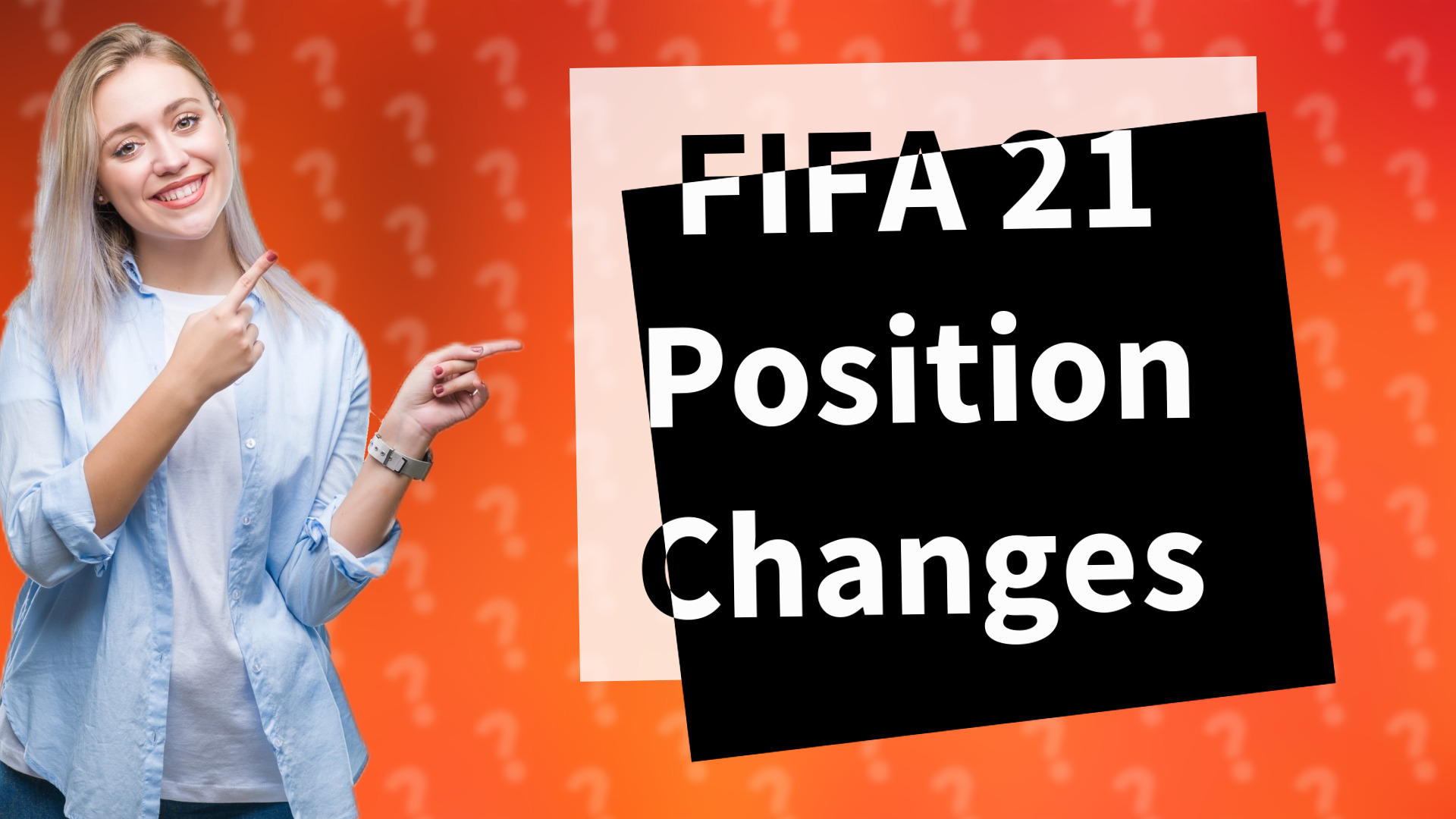 FIFA 21 Position Changes