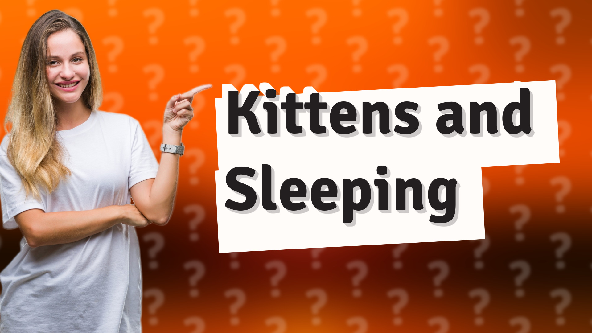 Kittens and Sleeping