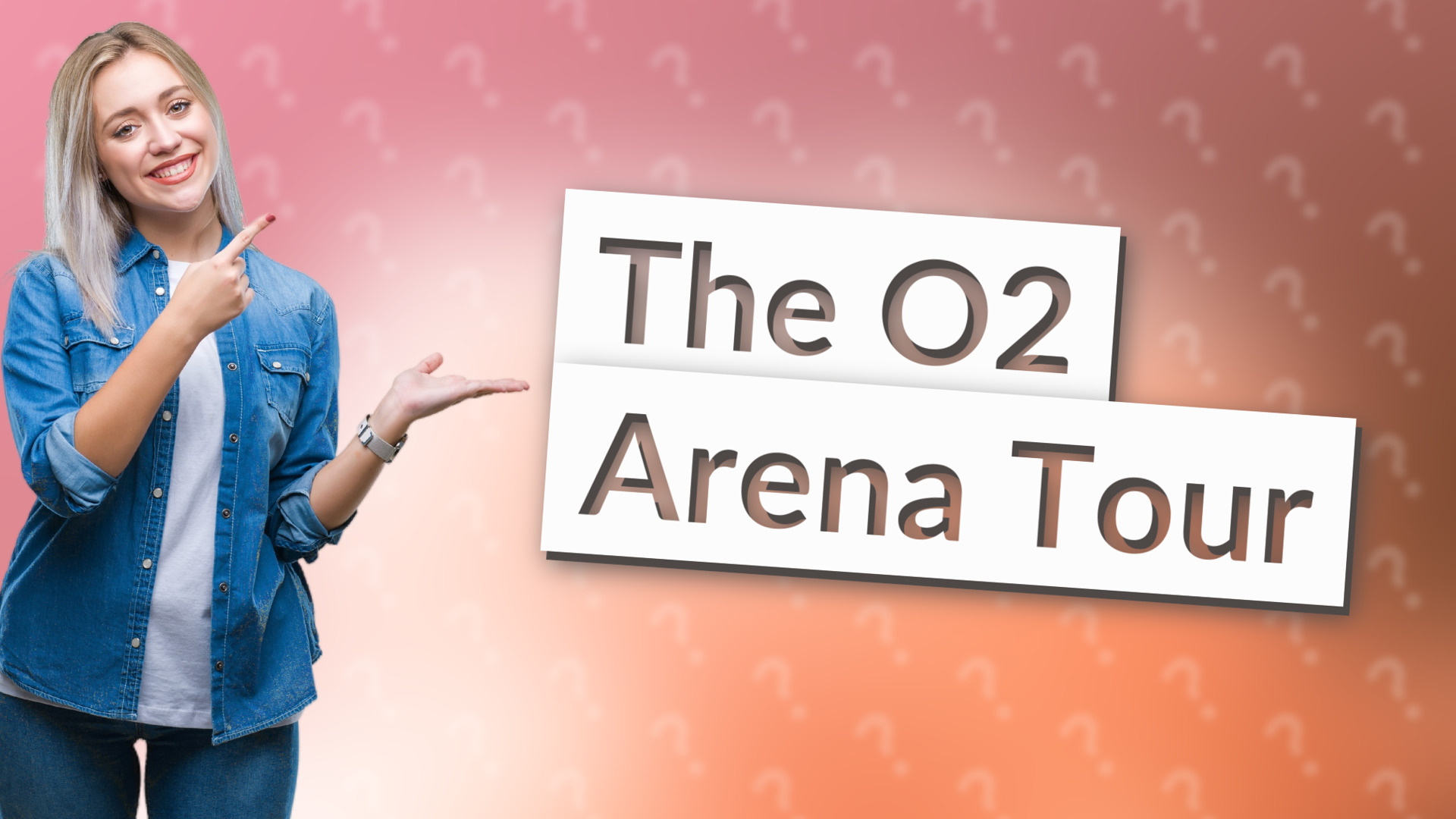 The O2 Arena Tour