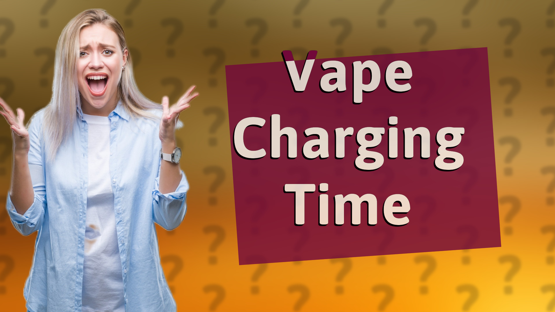 Vape Charging Time