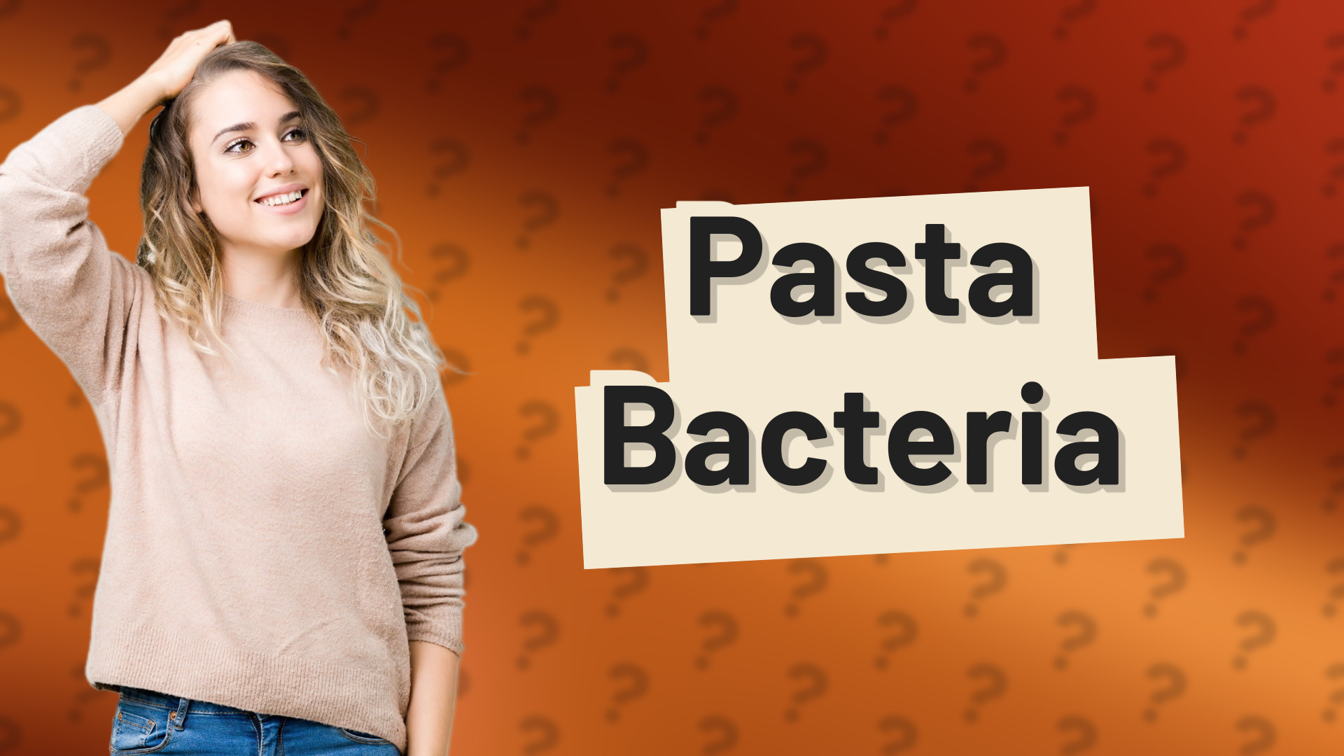 Pasta Bacteria