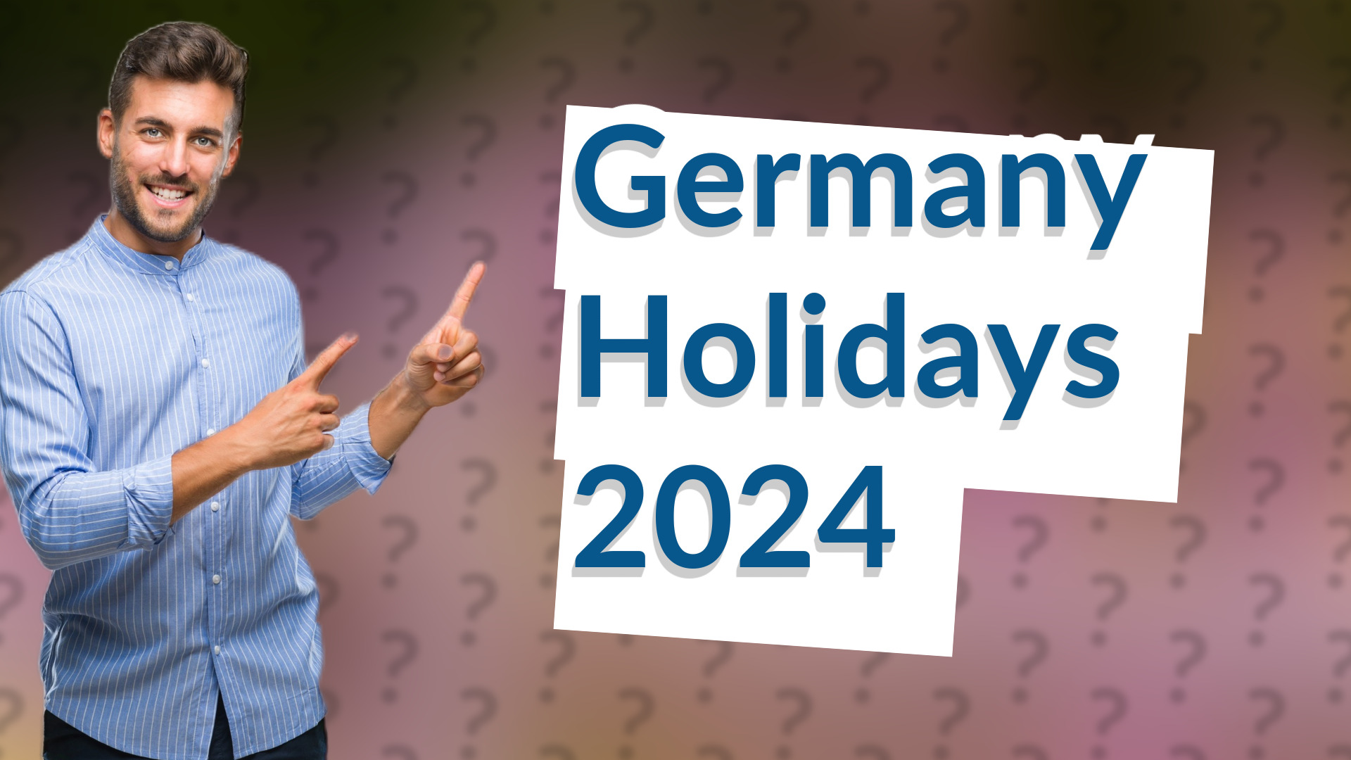 Germany Holidays 2024