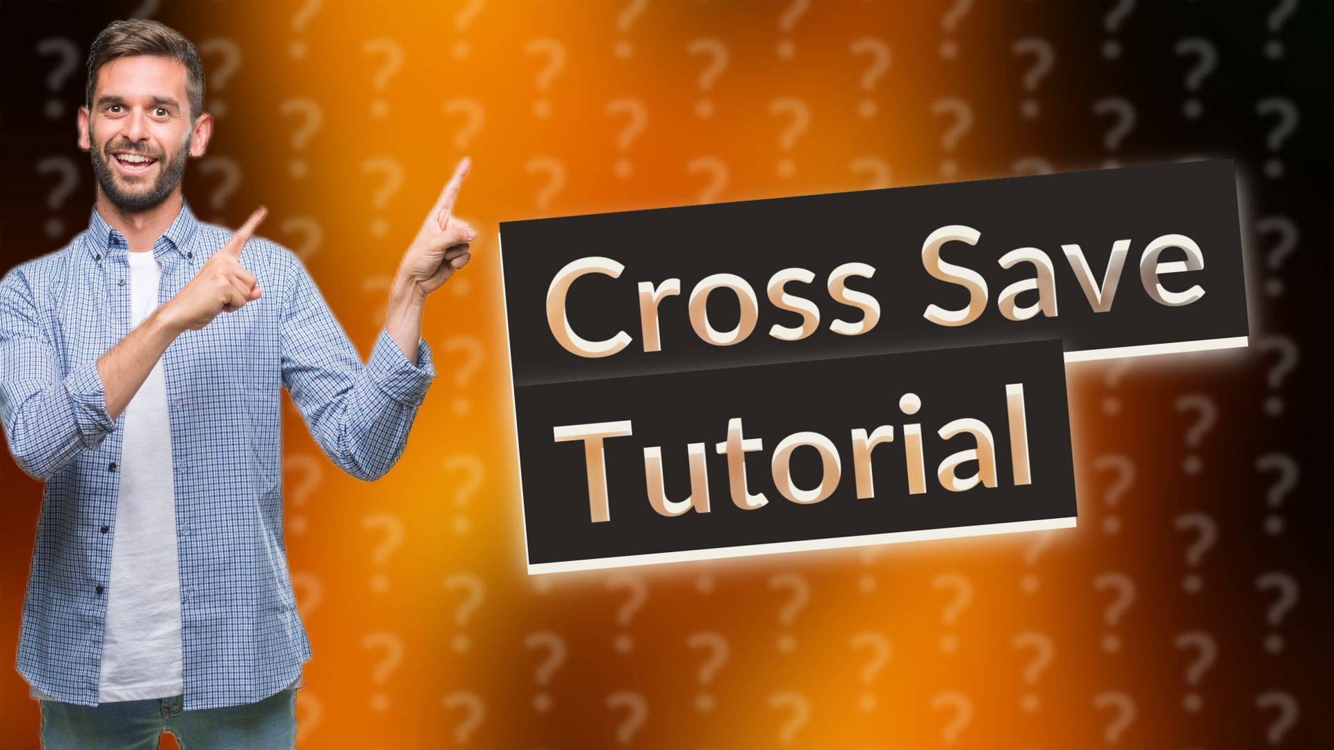 Cross Save Tutorial