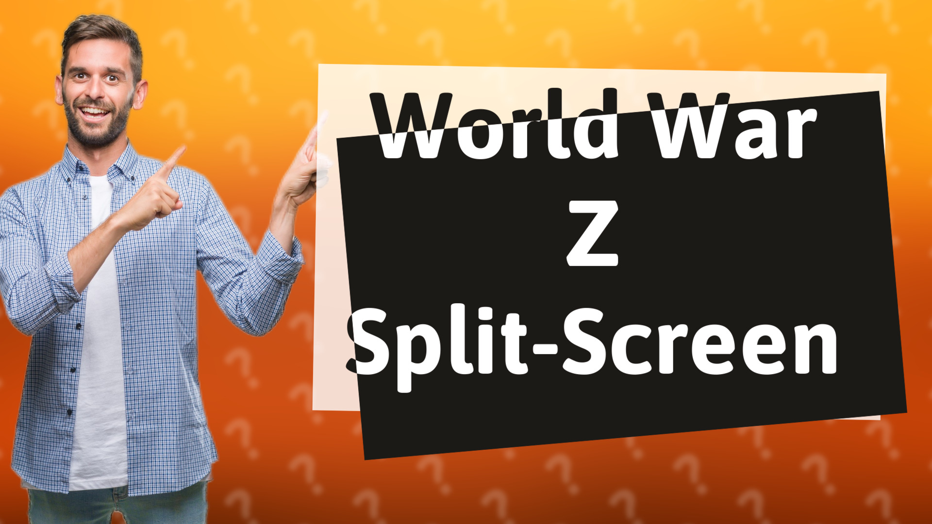 World War Z Split-Screen