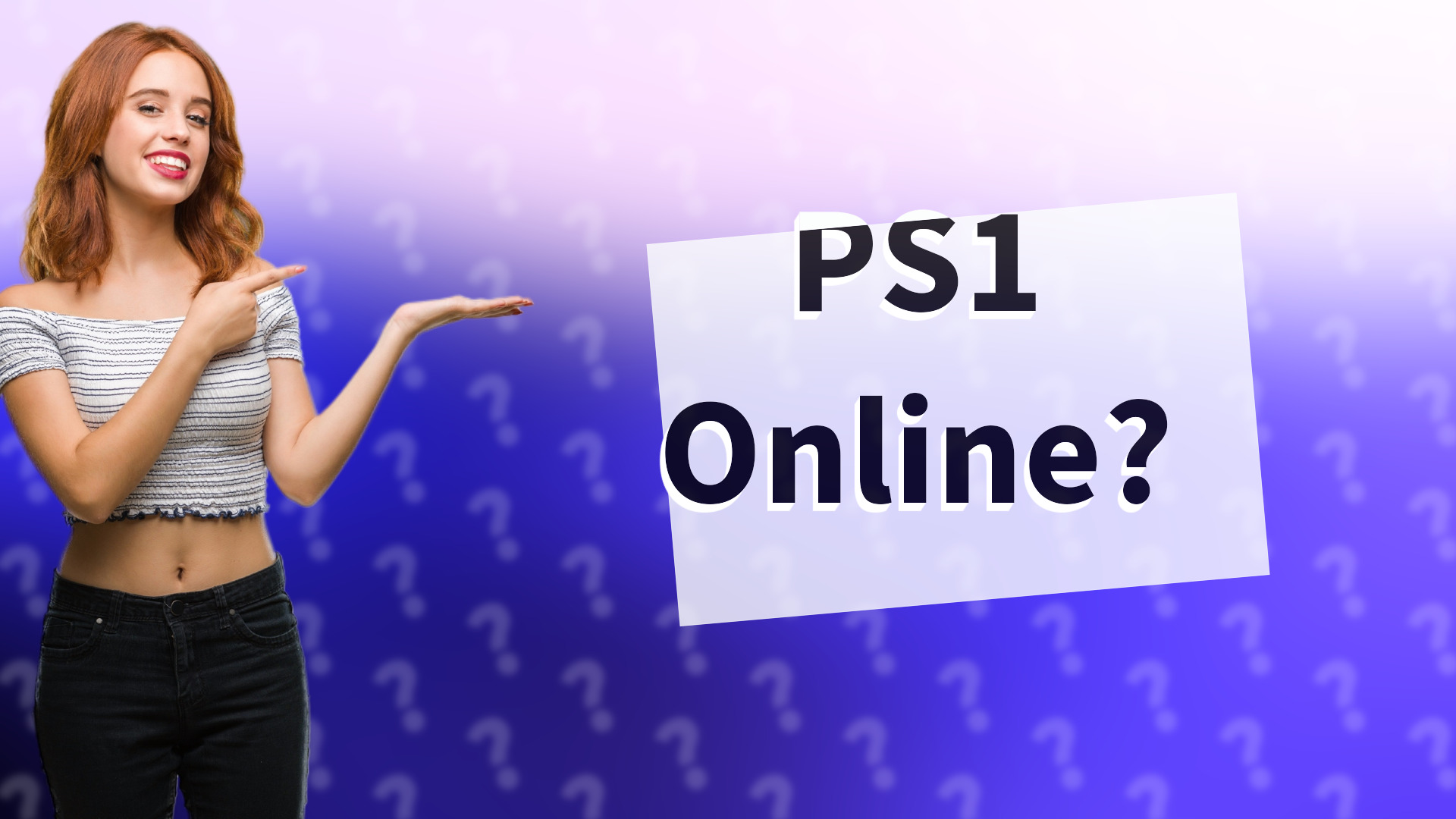 PS1 Online?