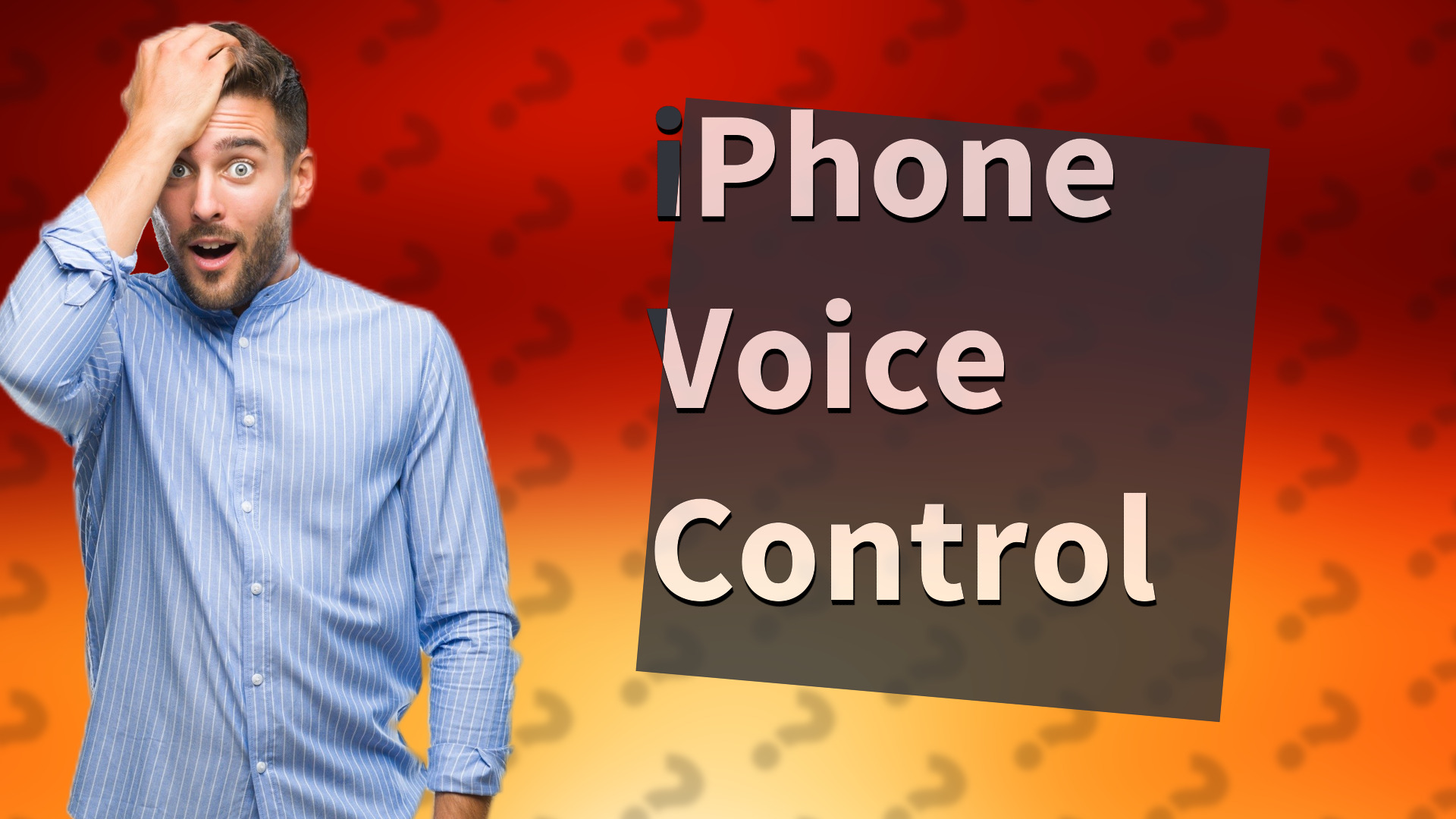 iPhone Voice Control