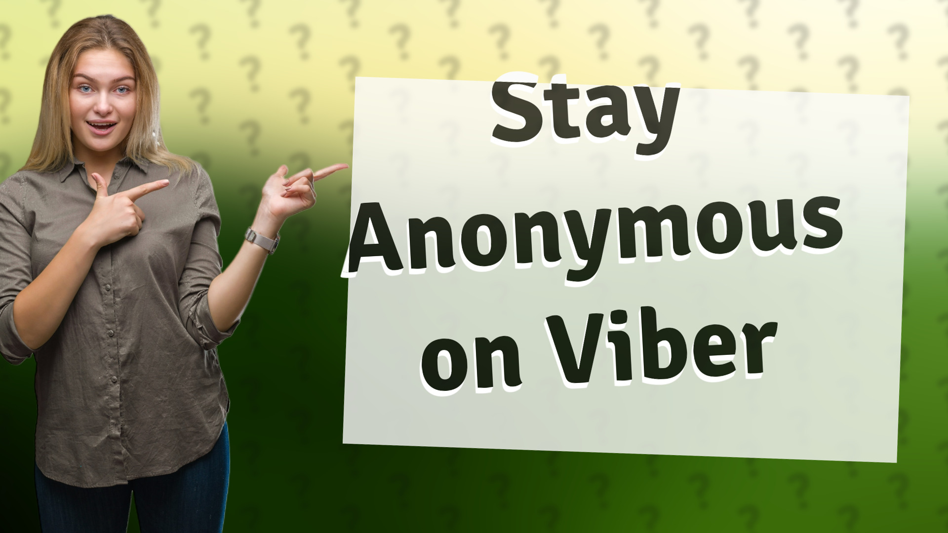 Stay Anonymous on Viber