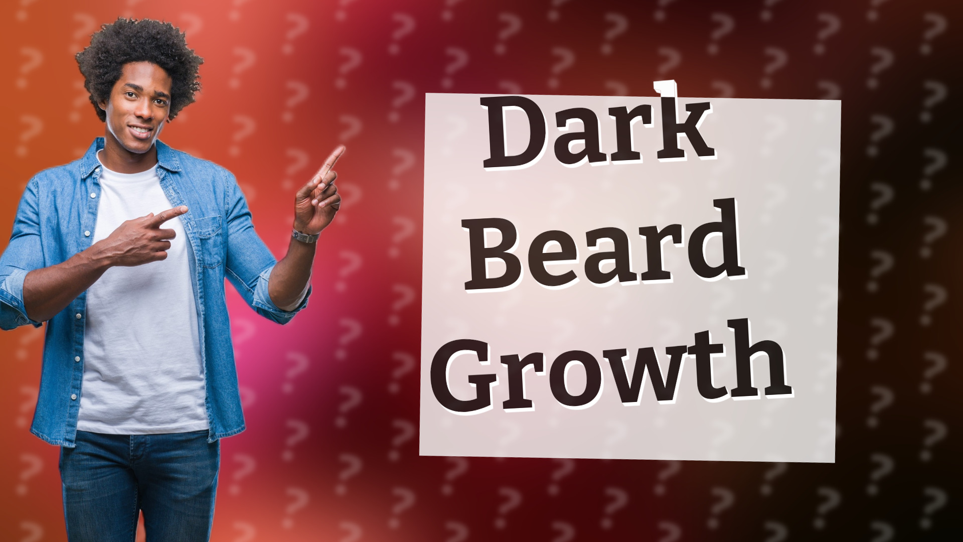 Dark Beard Growth