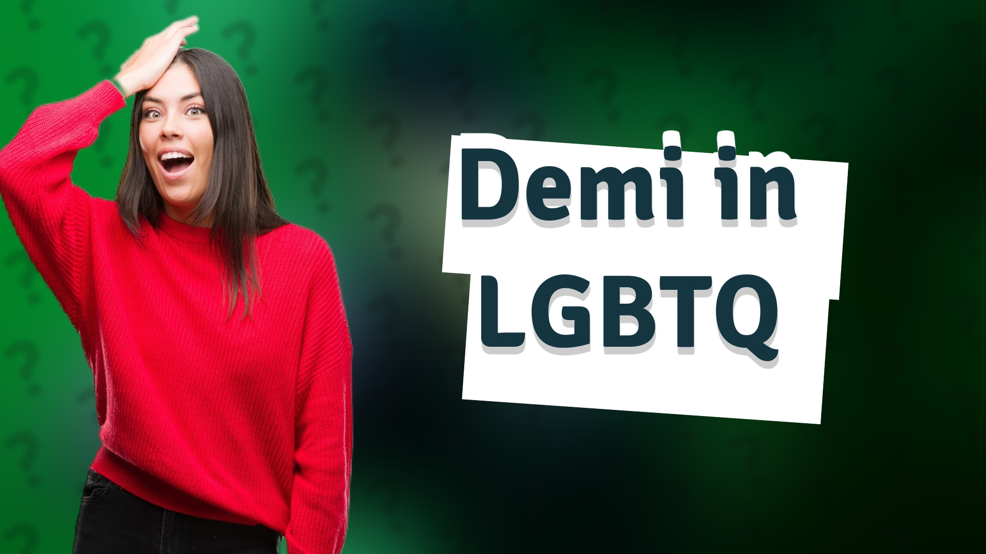 Demi in LGBTQ