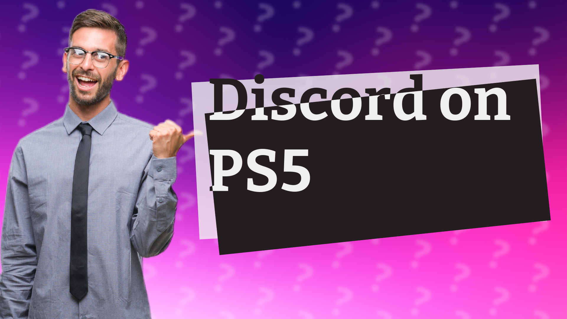 Discord on PS5
