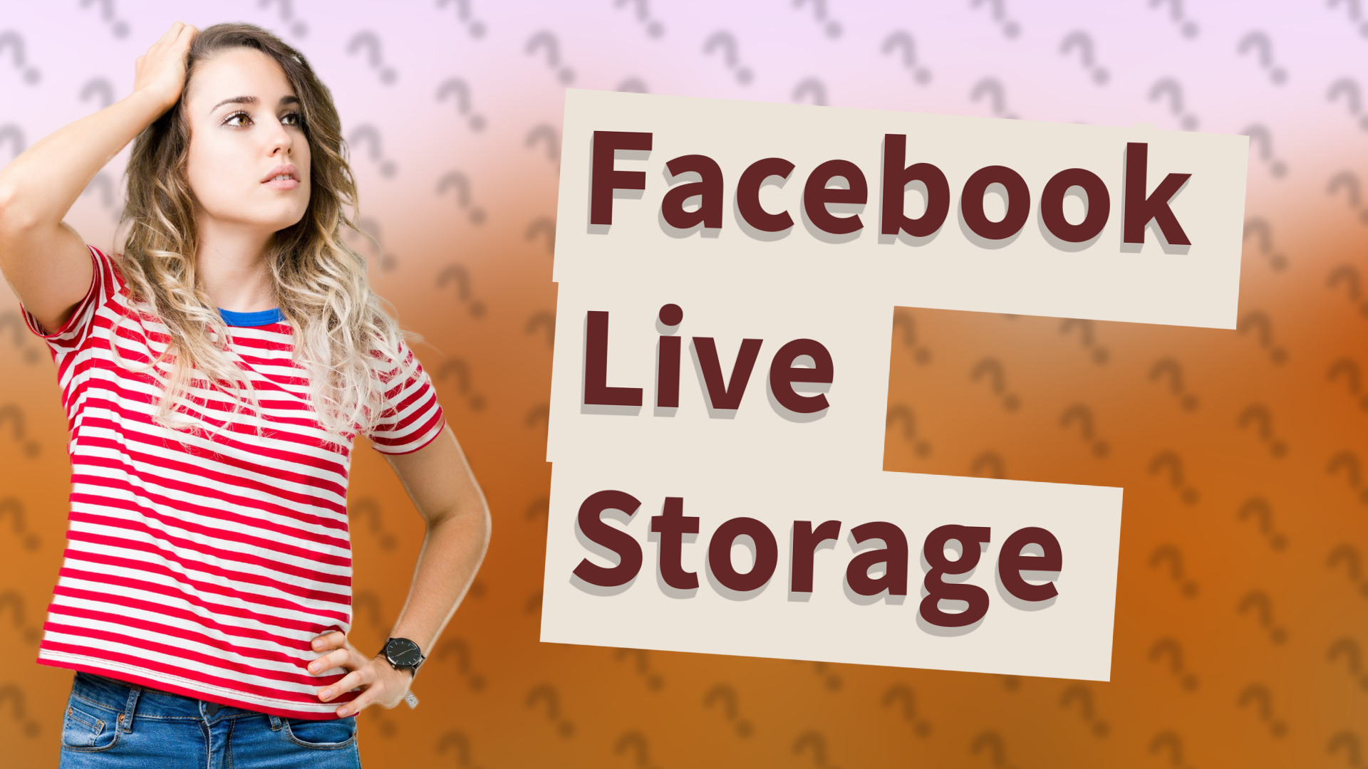 Facebook Live Storage