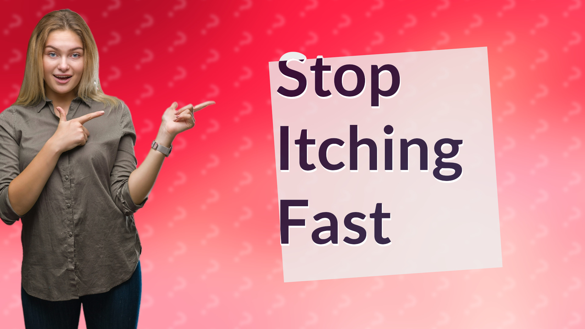 Stop Itching Fast