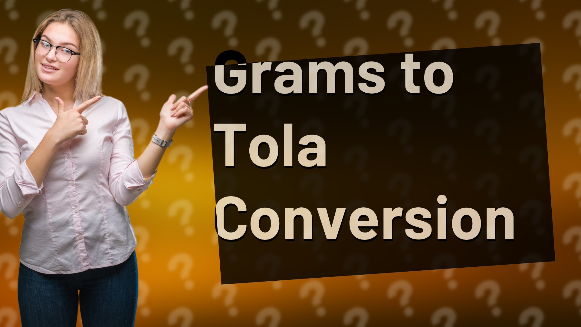 Grams to Tola Conversion