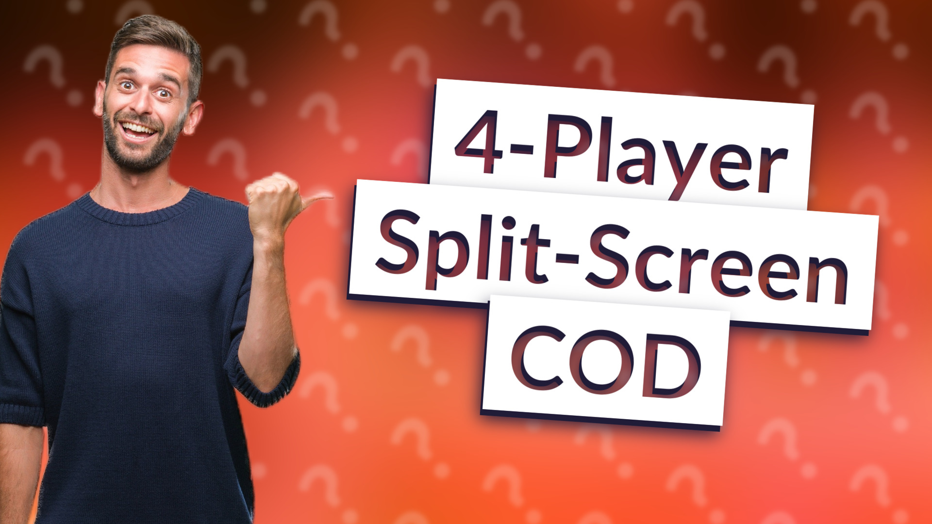 4-Player Split-Screen COD