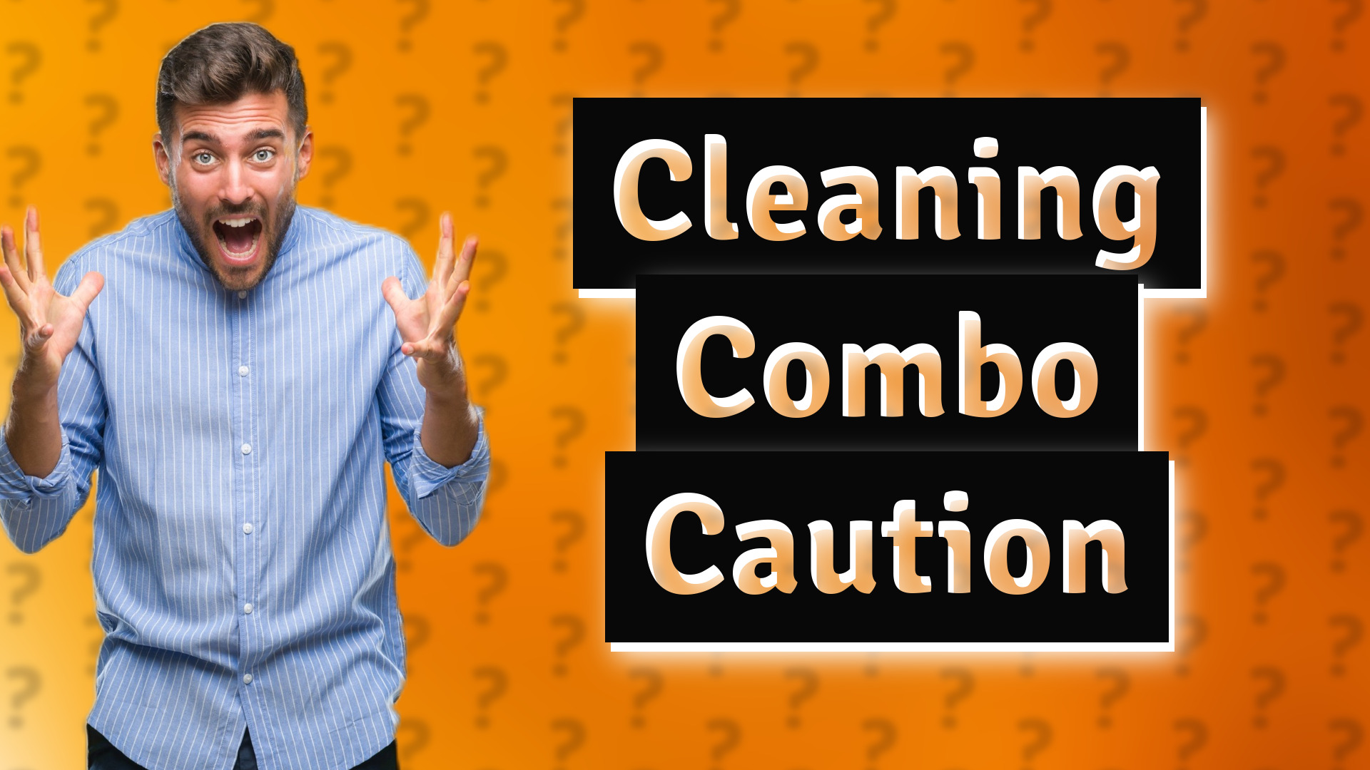 Cleaning Combo Caution
