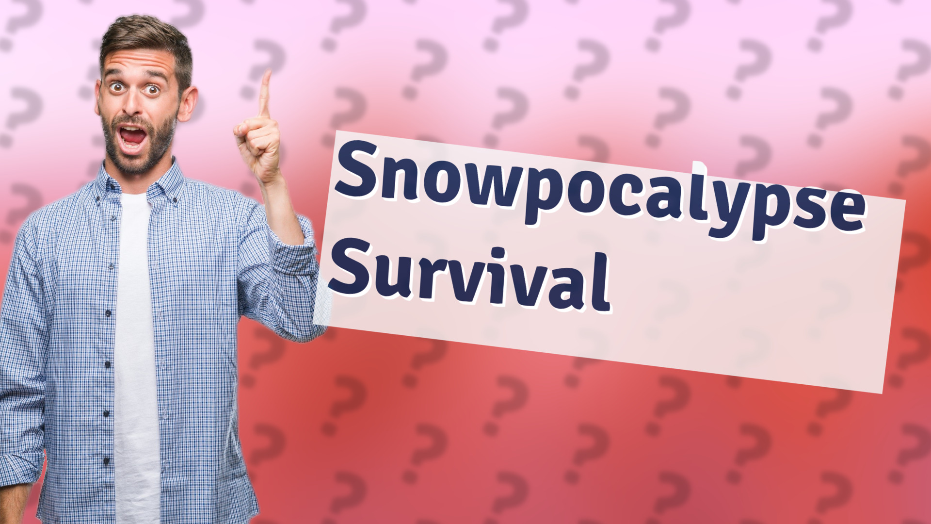 Snowpocalypse Survival