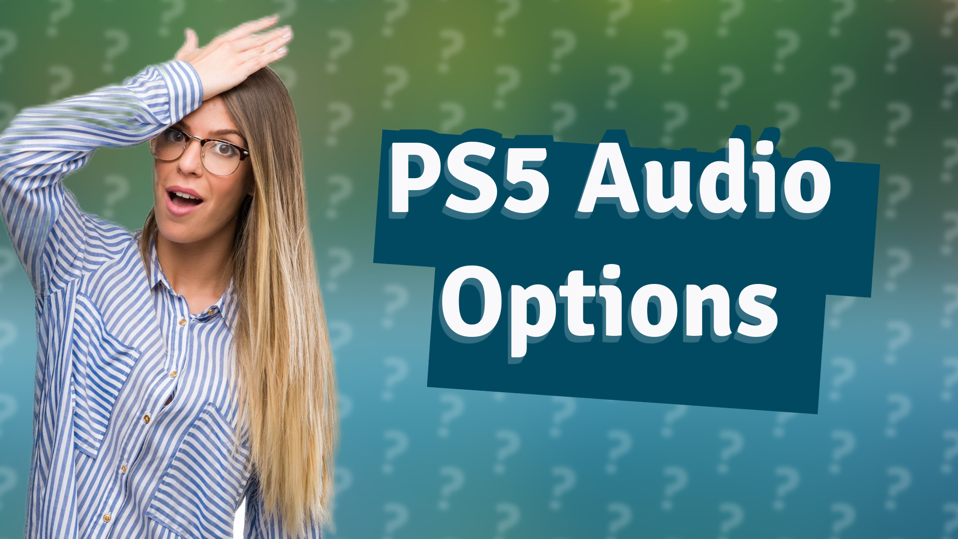PS5 Audio Options