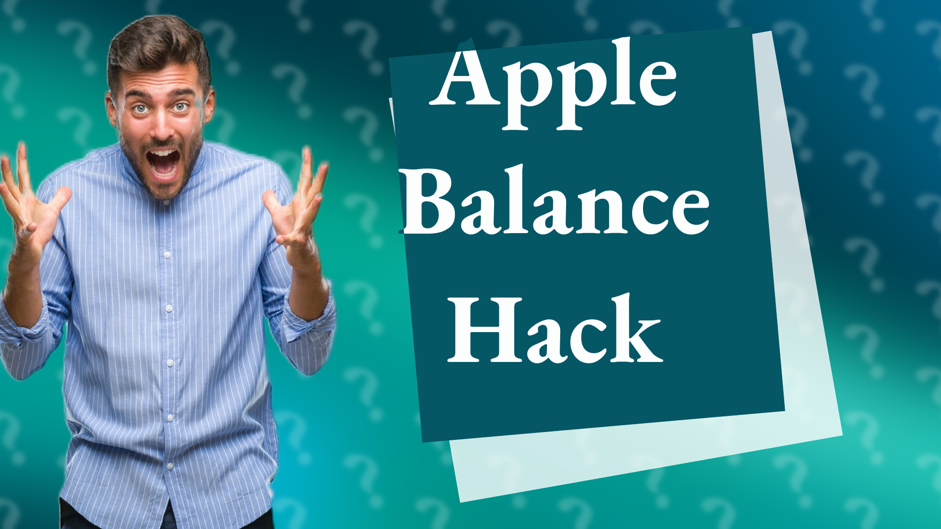 Apple Balance Hack