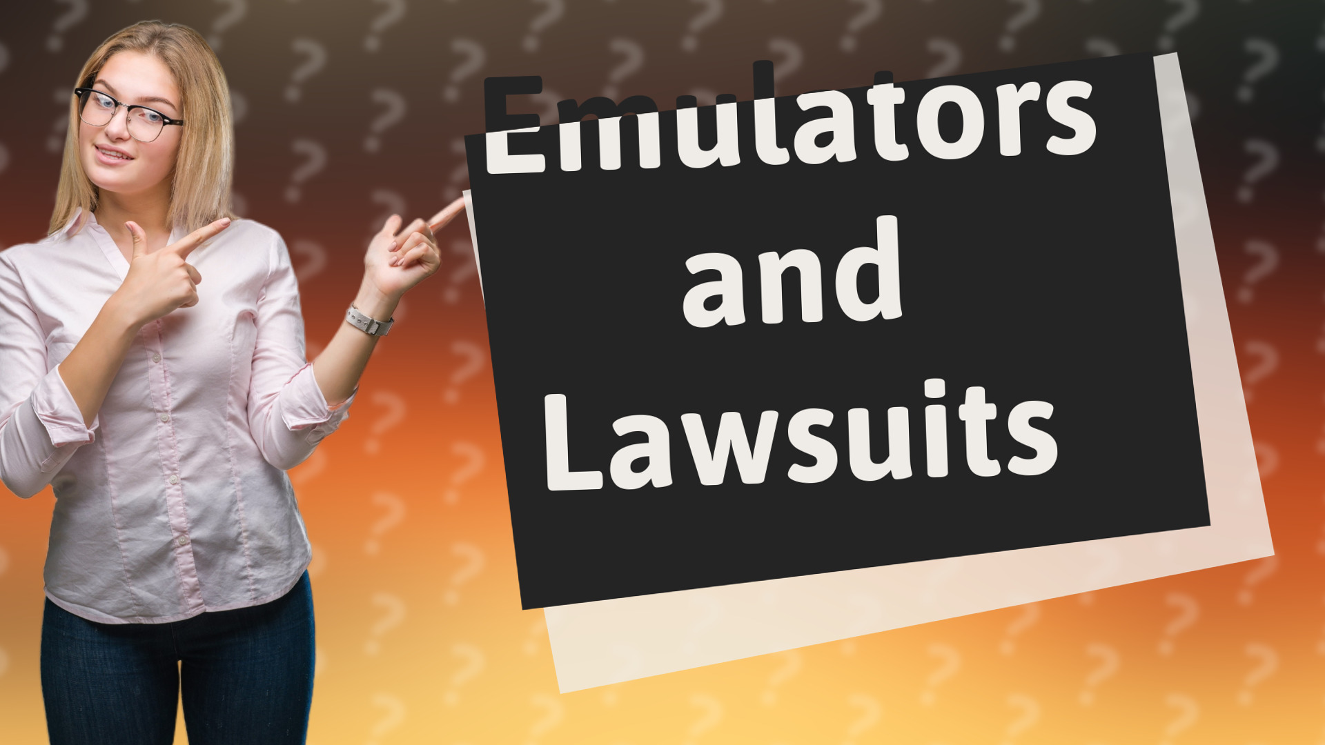 Emulators and Lawsuits