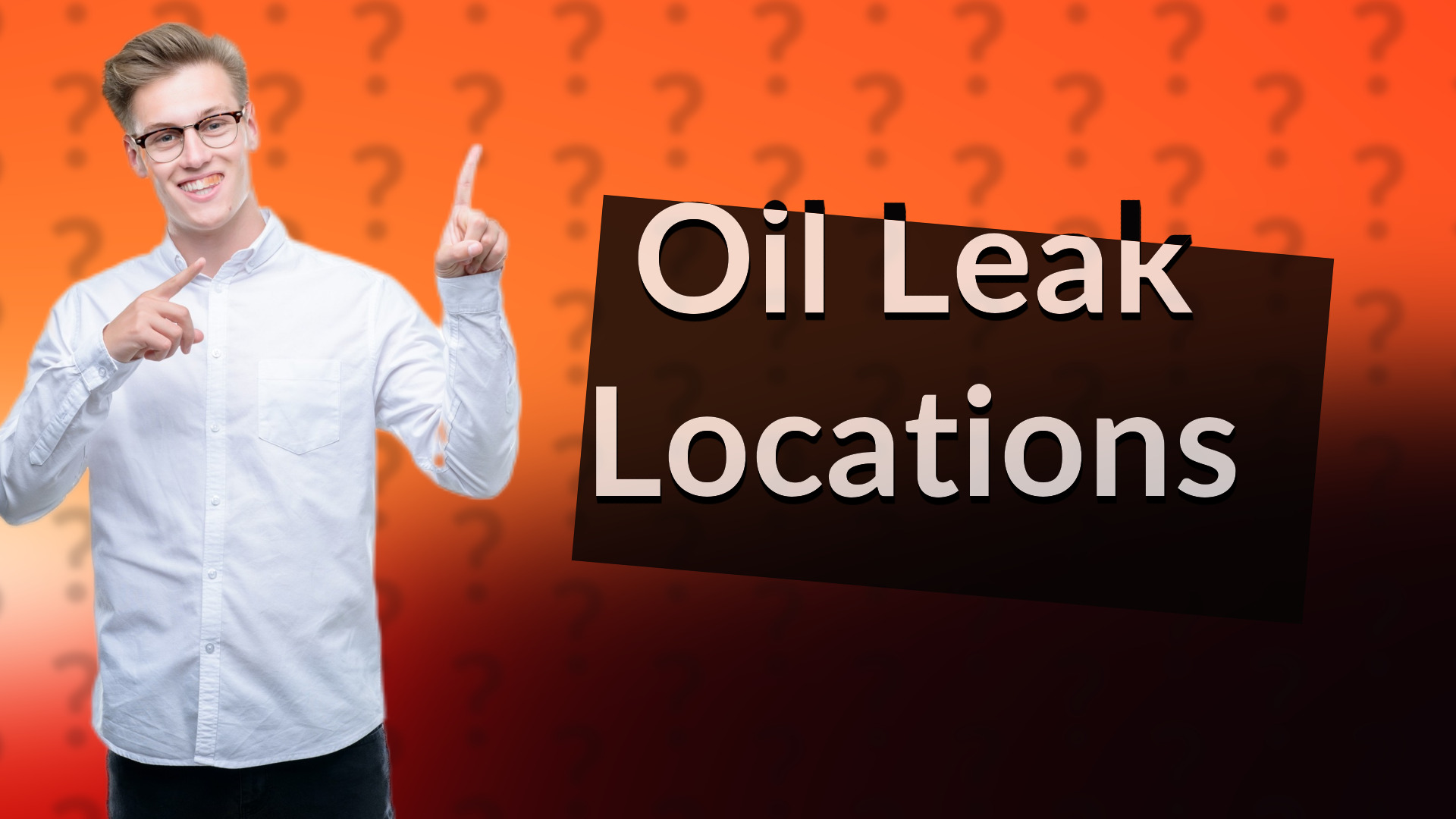 Oil Leak Locations