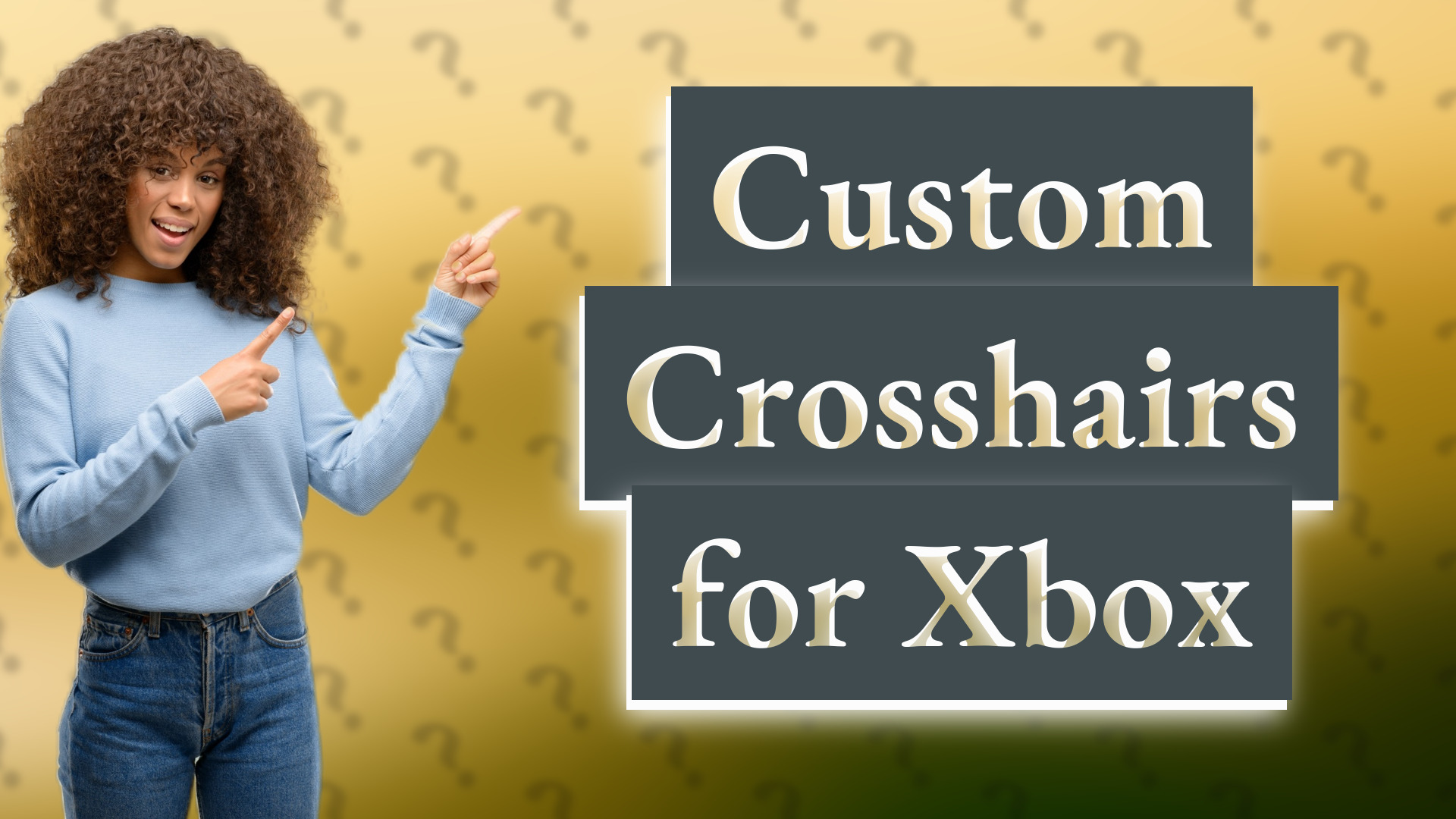 Custom Crosshairs for Xbox